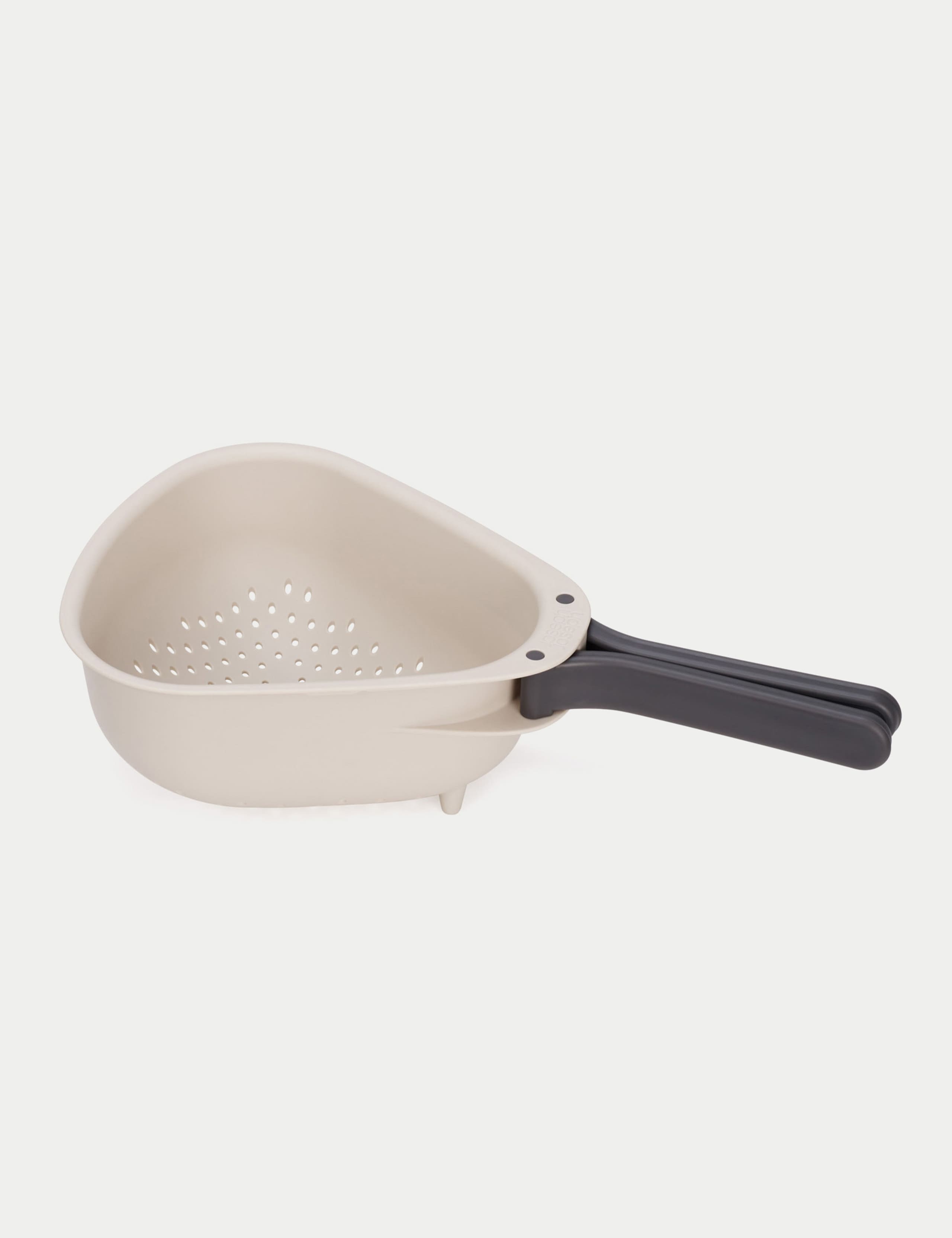 Droplet Colander with Folding Handles