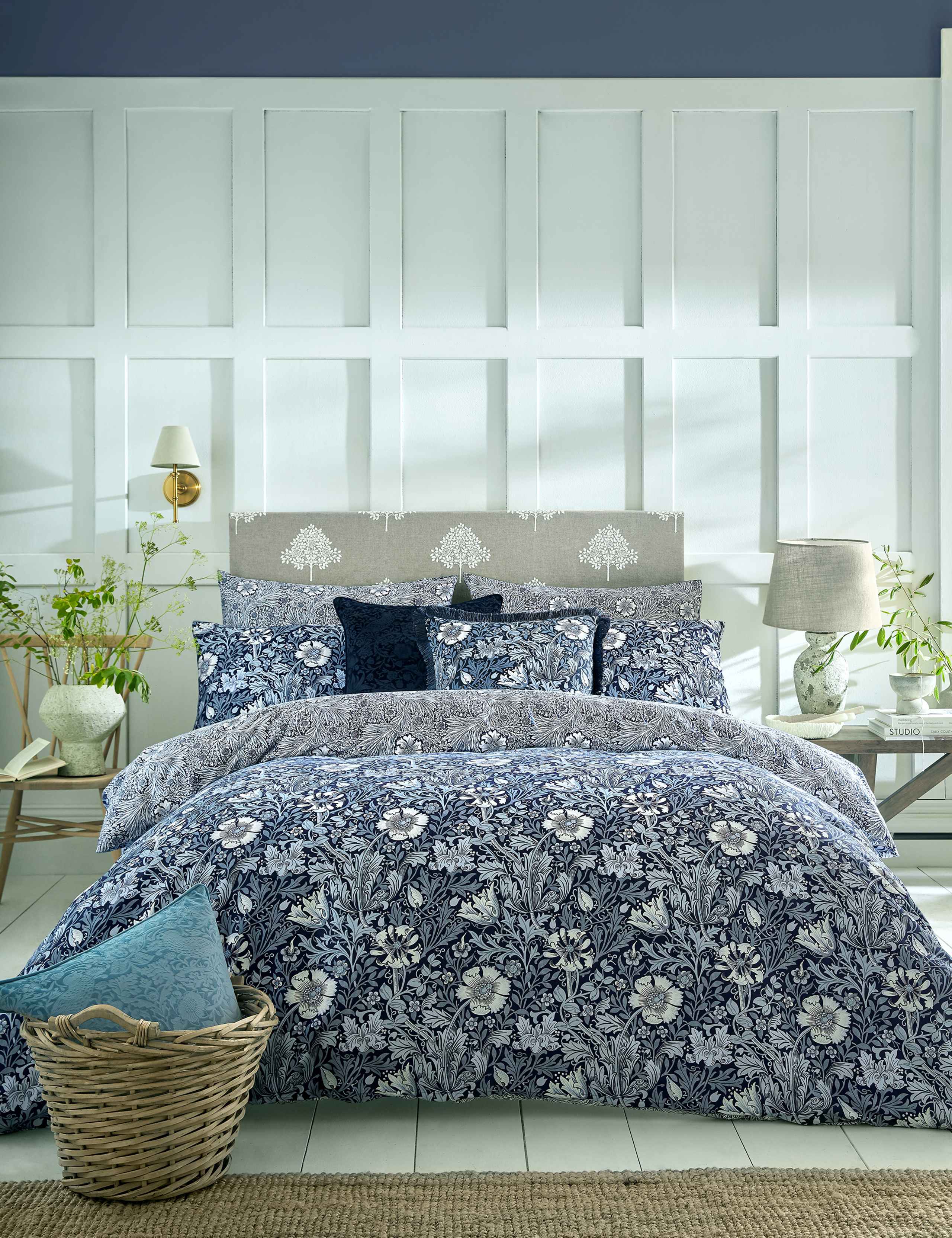 Pure Cotton Sateen Compton Bedding Set