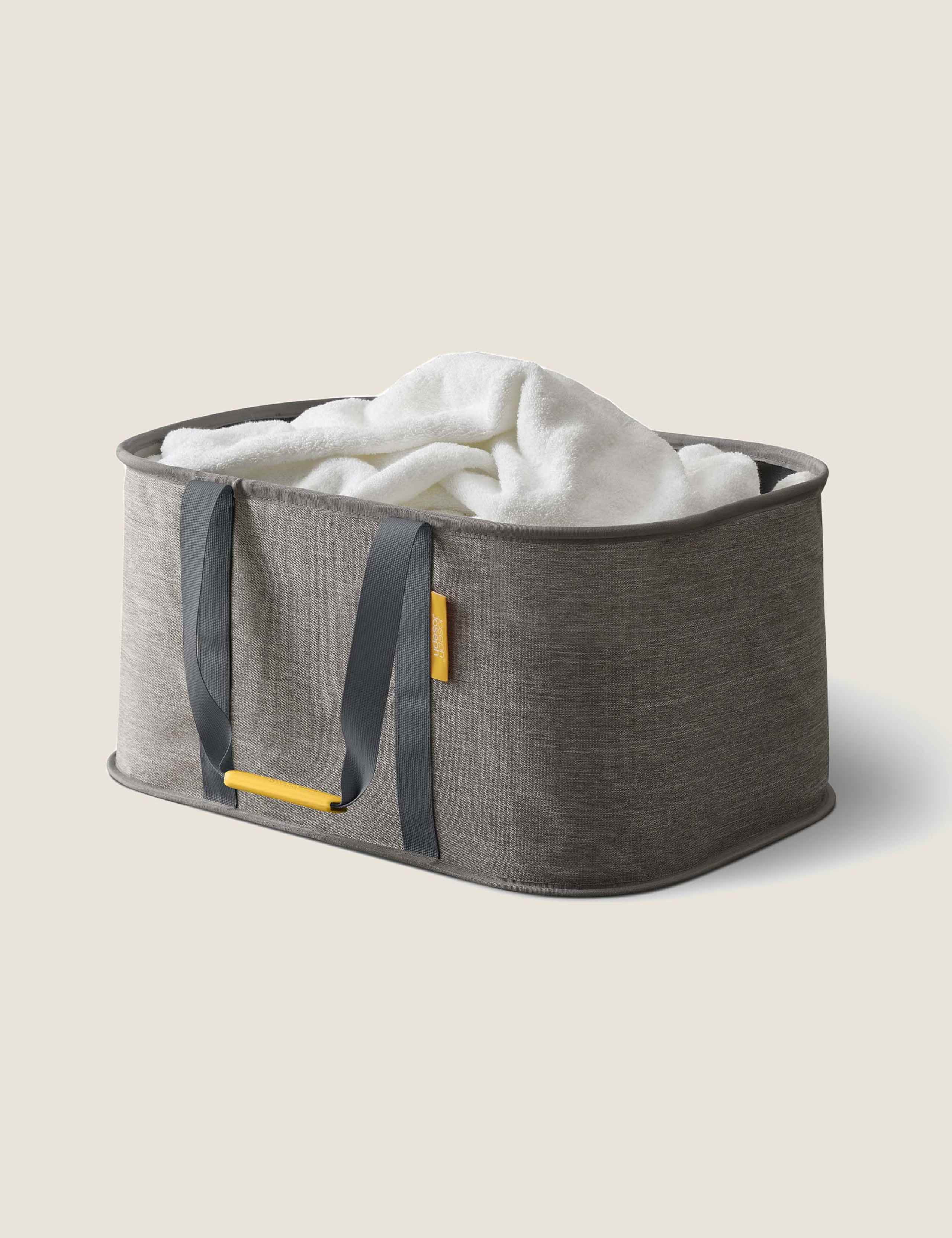 Hold-All Collapsible Laundry Basket