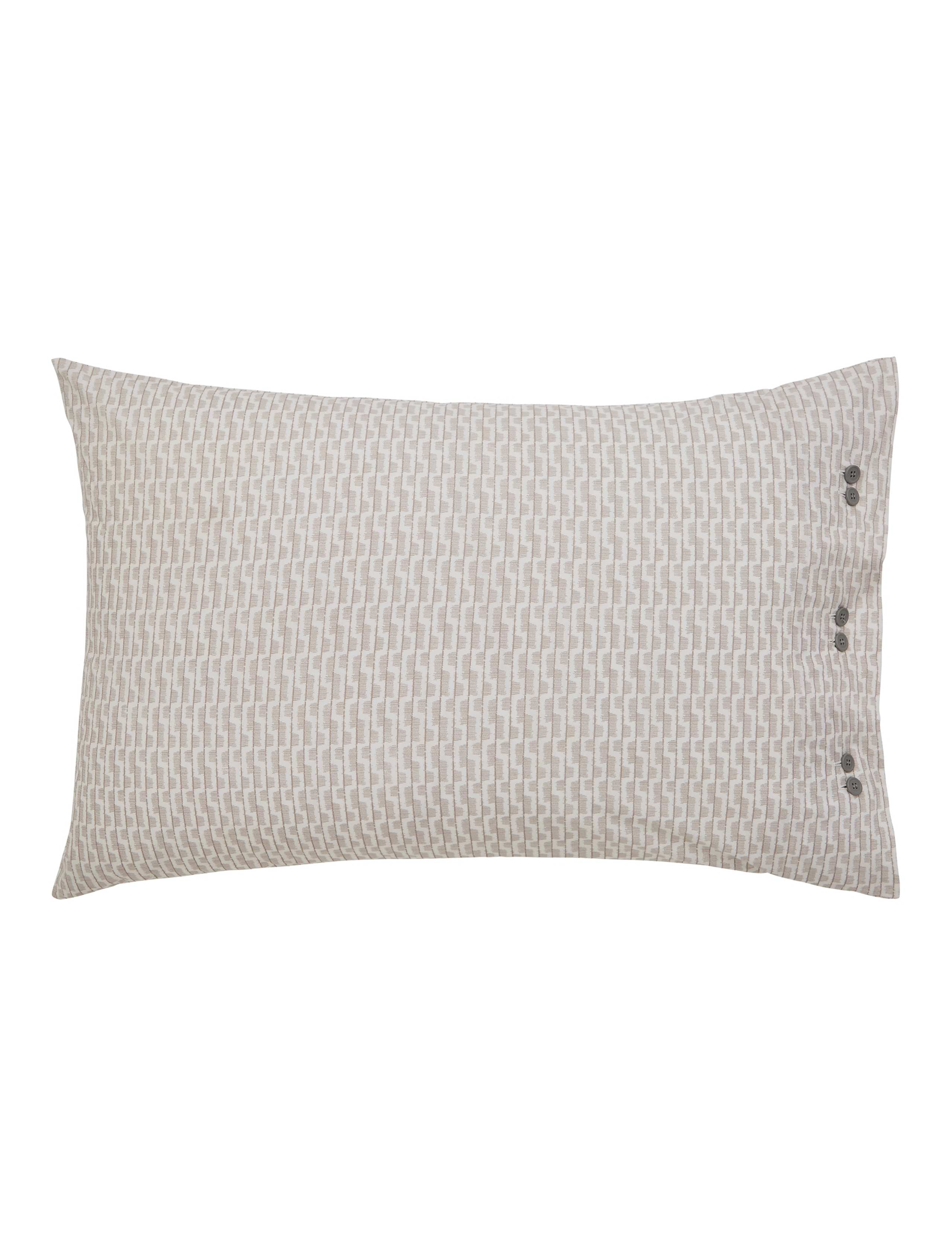 2 Pack Pure Cotton Albany Pillow Cases