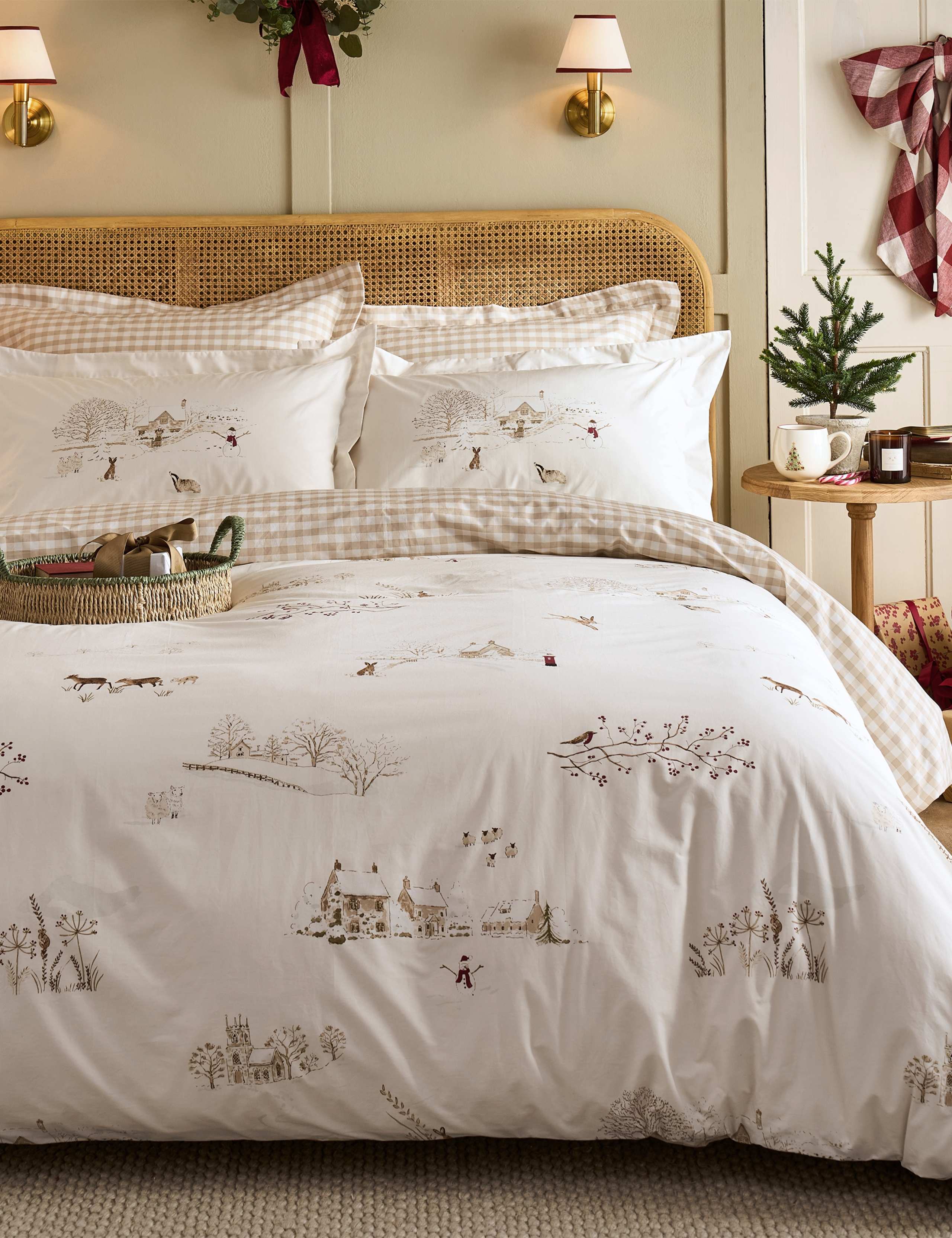 200 Thread Count Winter Scene Bedding Set