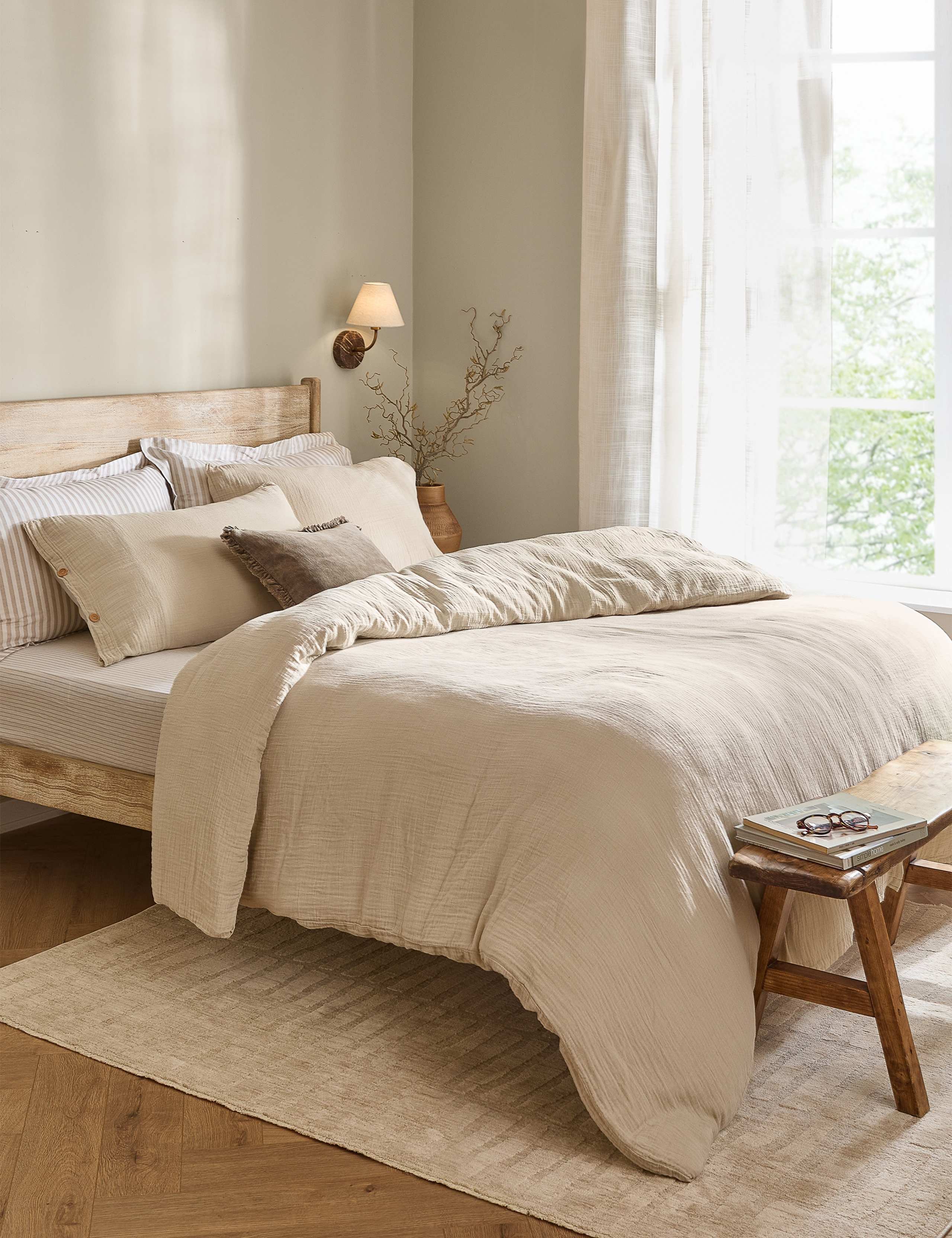 Lark Pure Cotton Bedding Set