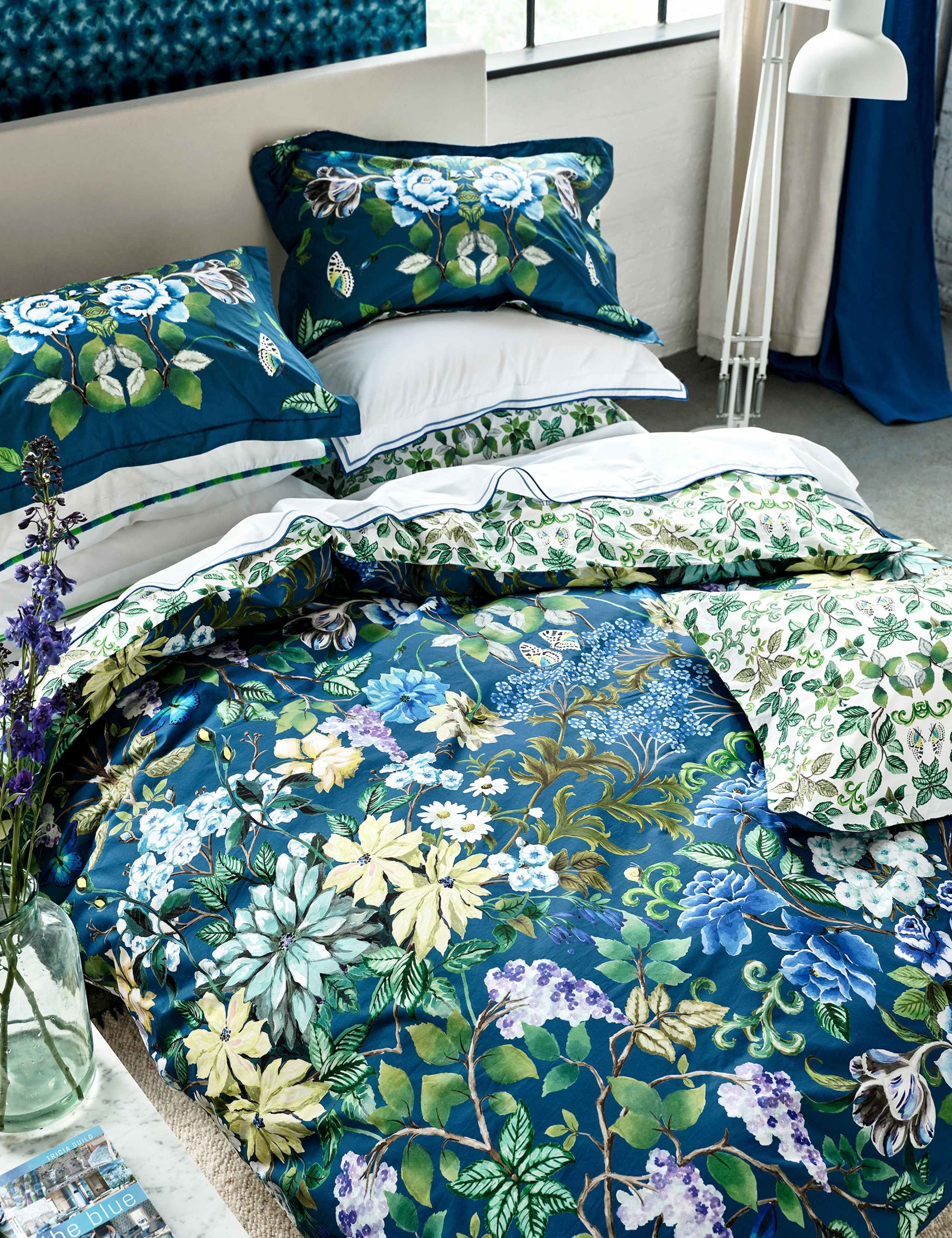 Pure Cotton Percale Eleonora Bedding Set