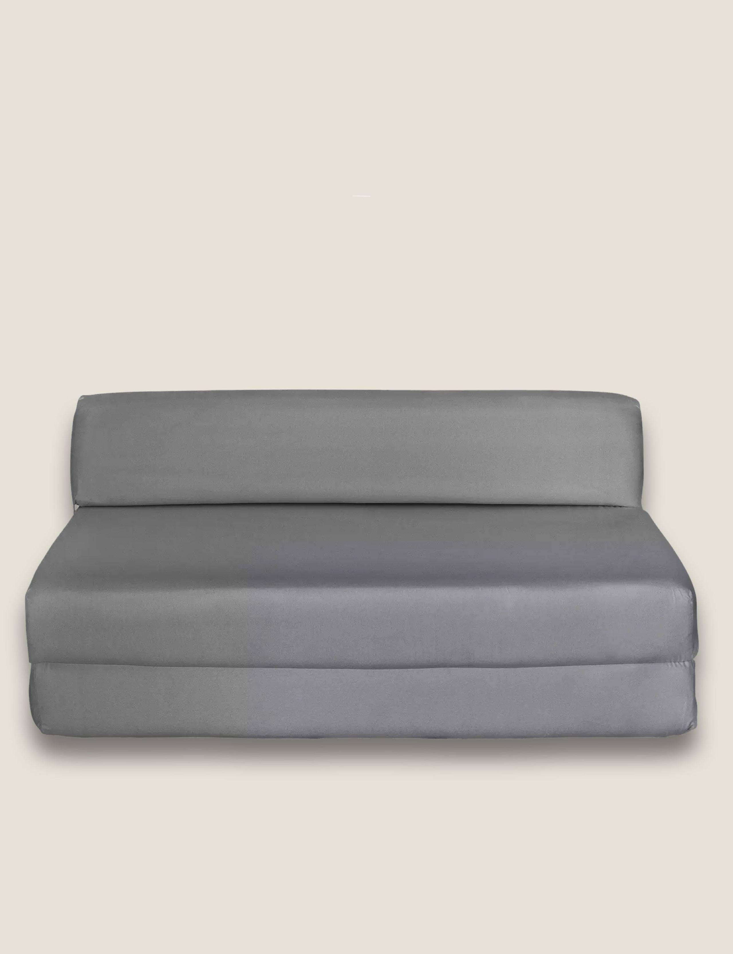 Grey Double Chair Bed