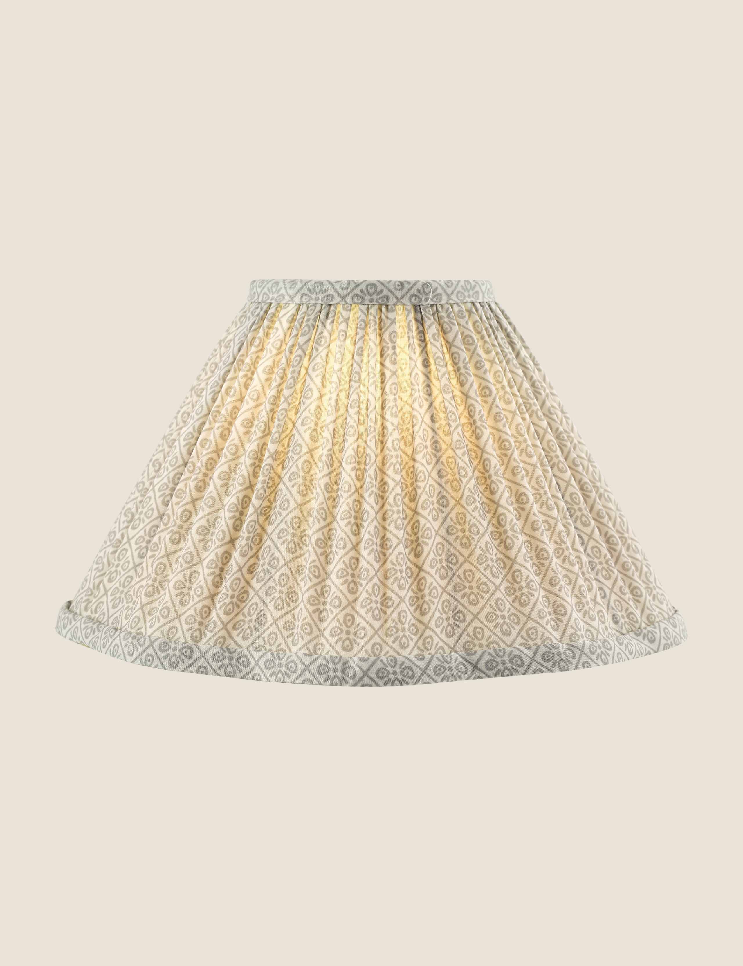 Longcroft Pleated Fabric Lamp Shade