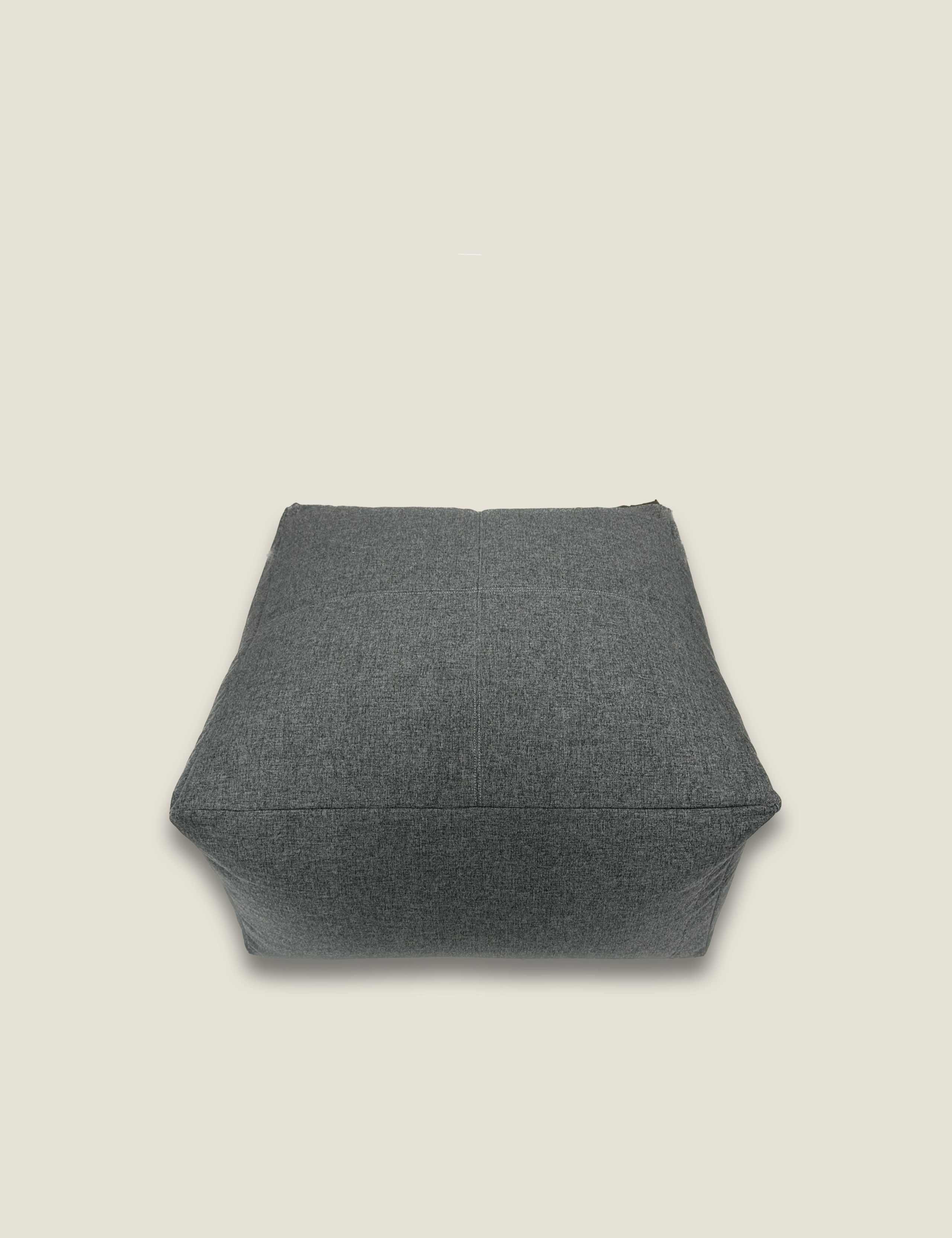 Brushed Pouffe