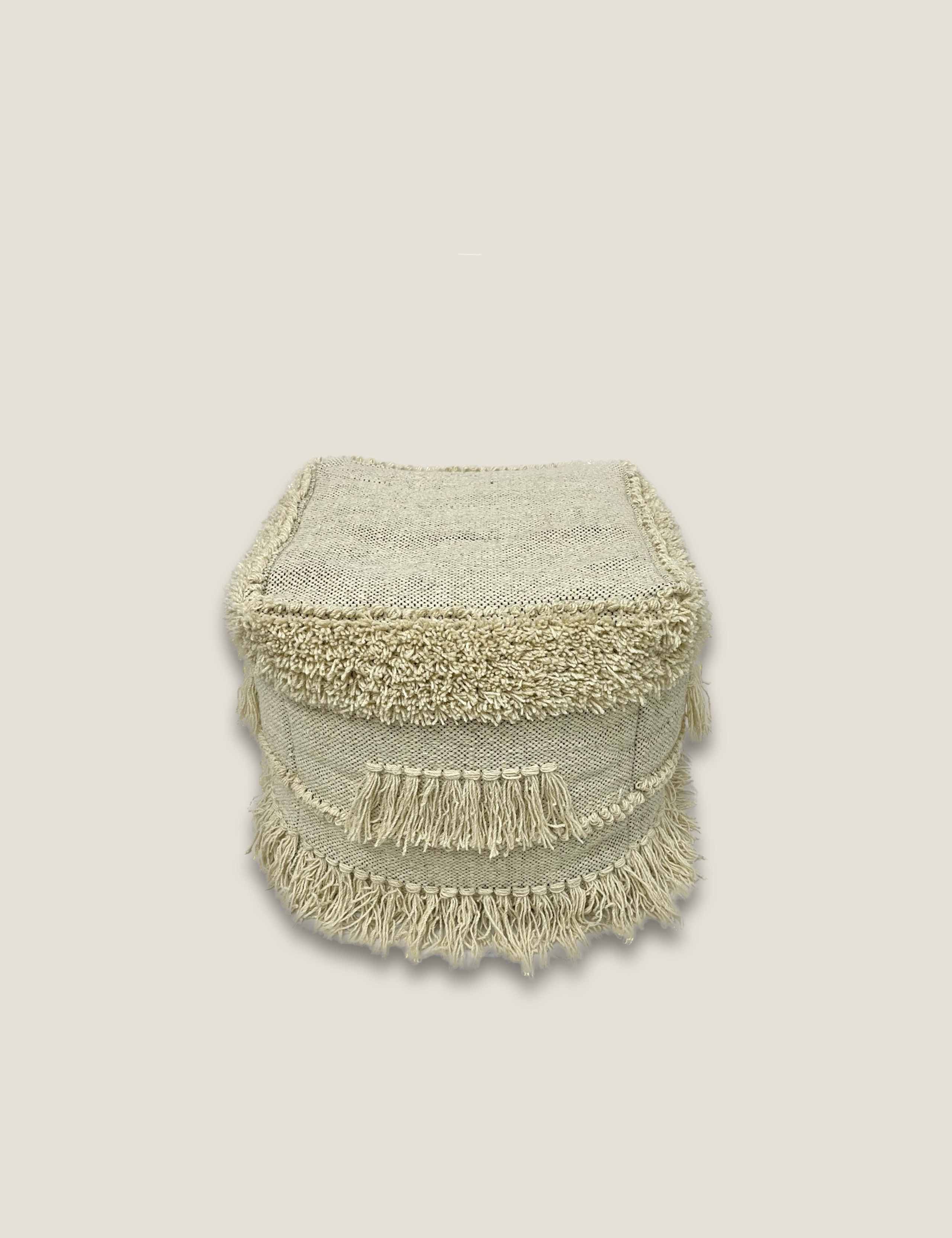 Fringe Pouffe