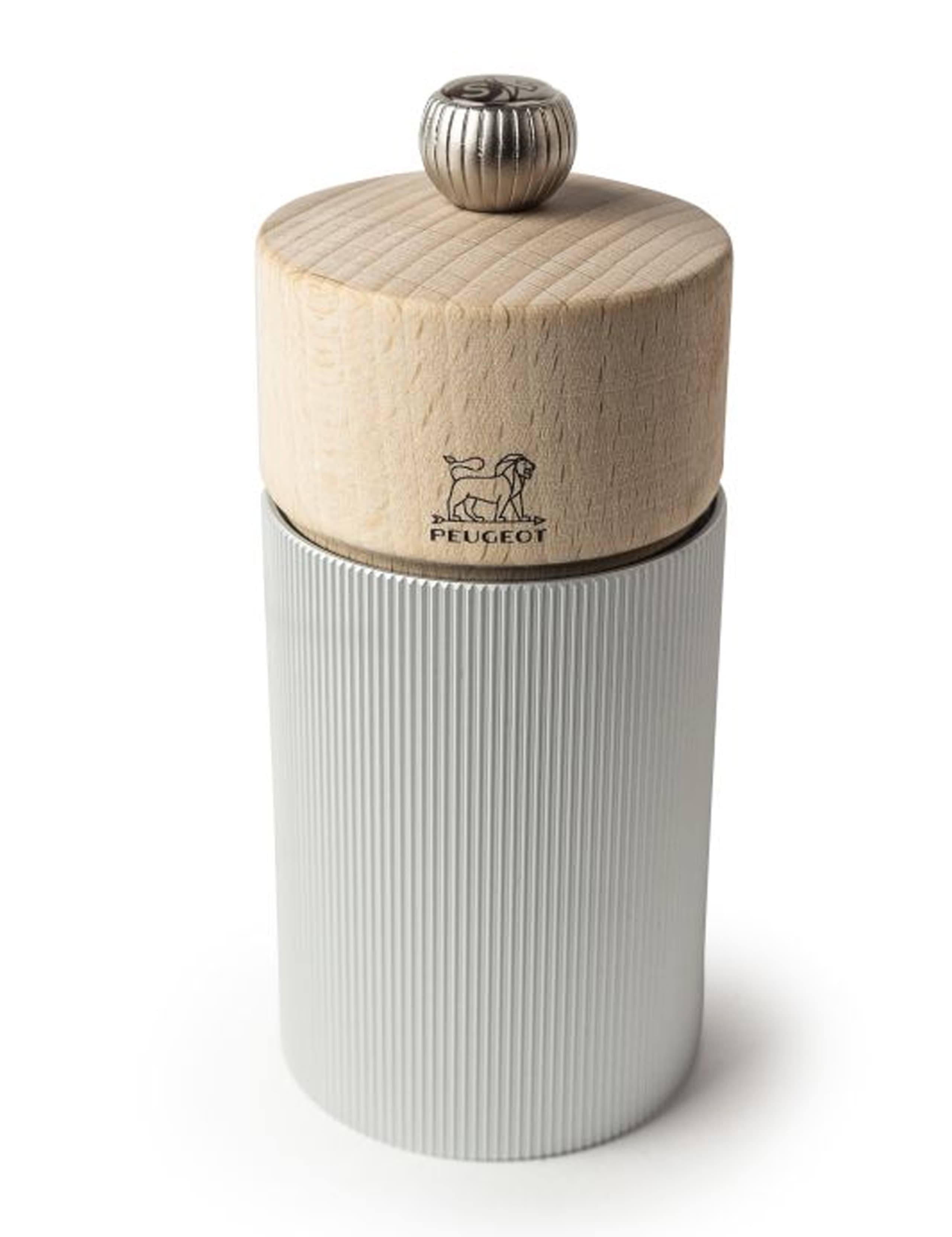 Line Wooden 12cm Salt Mill