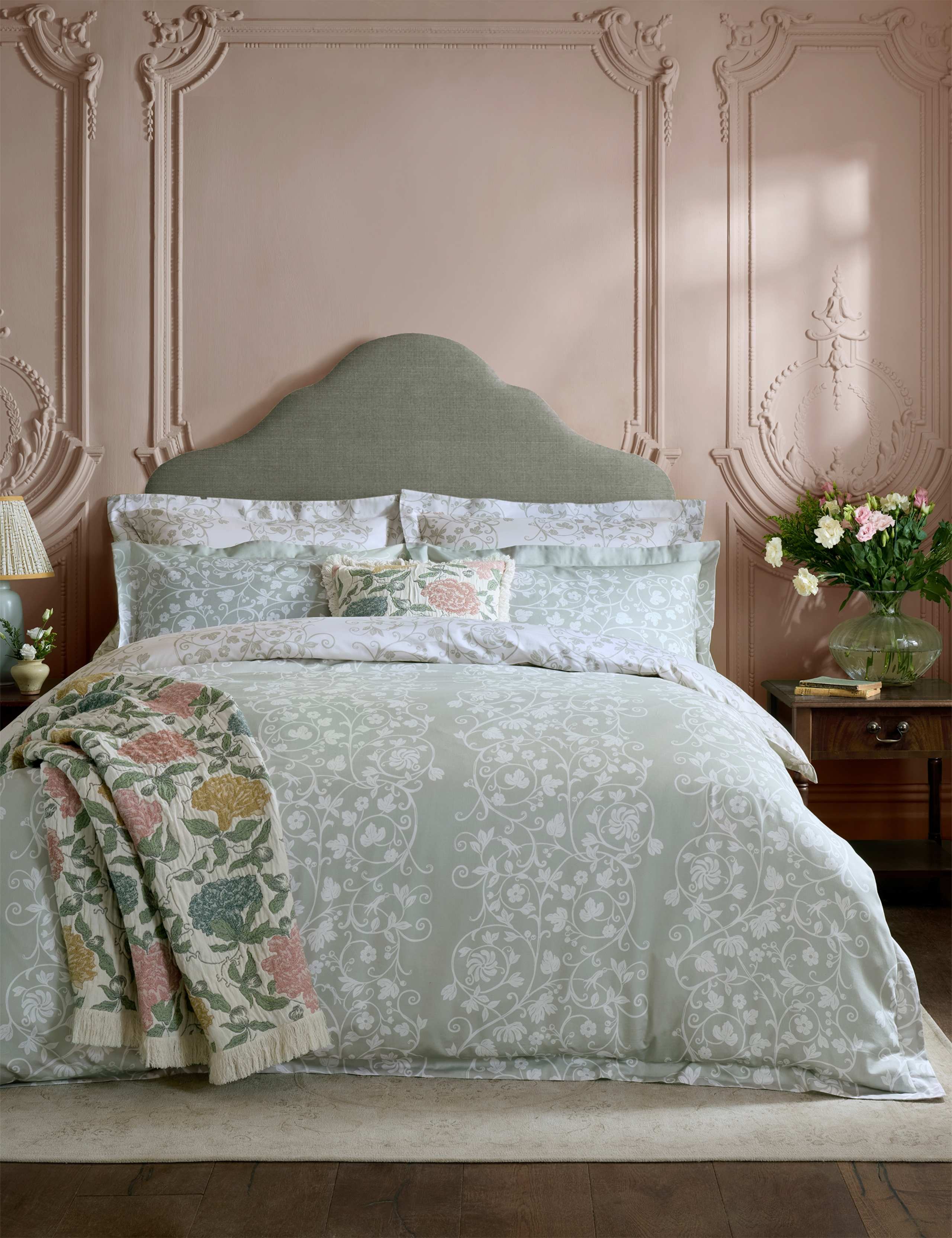 2 Pack Pure Cotton Tudor Trail Pillowcases