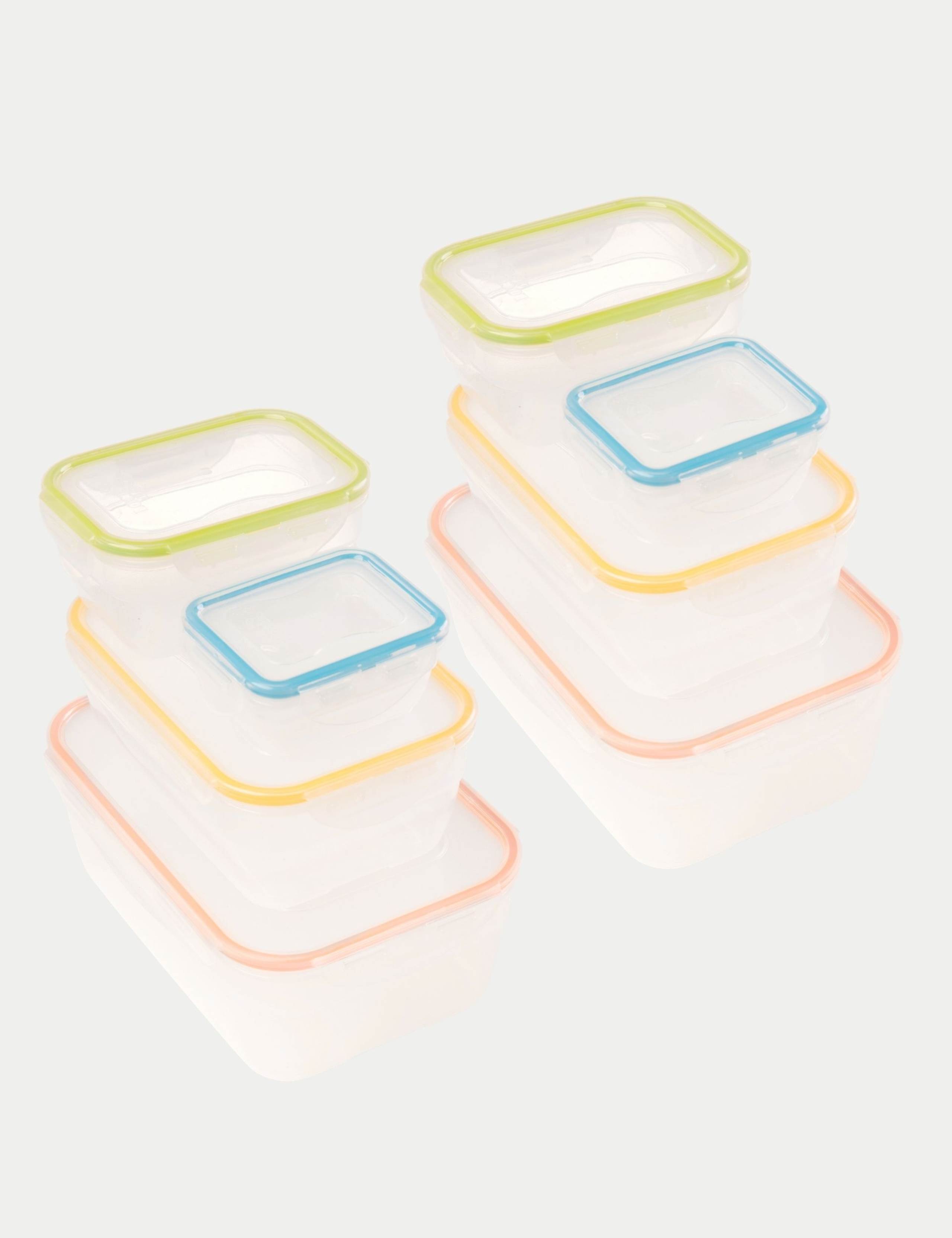 Set of 8 Airtight Nesting Storage Containers