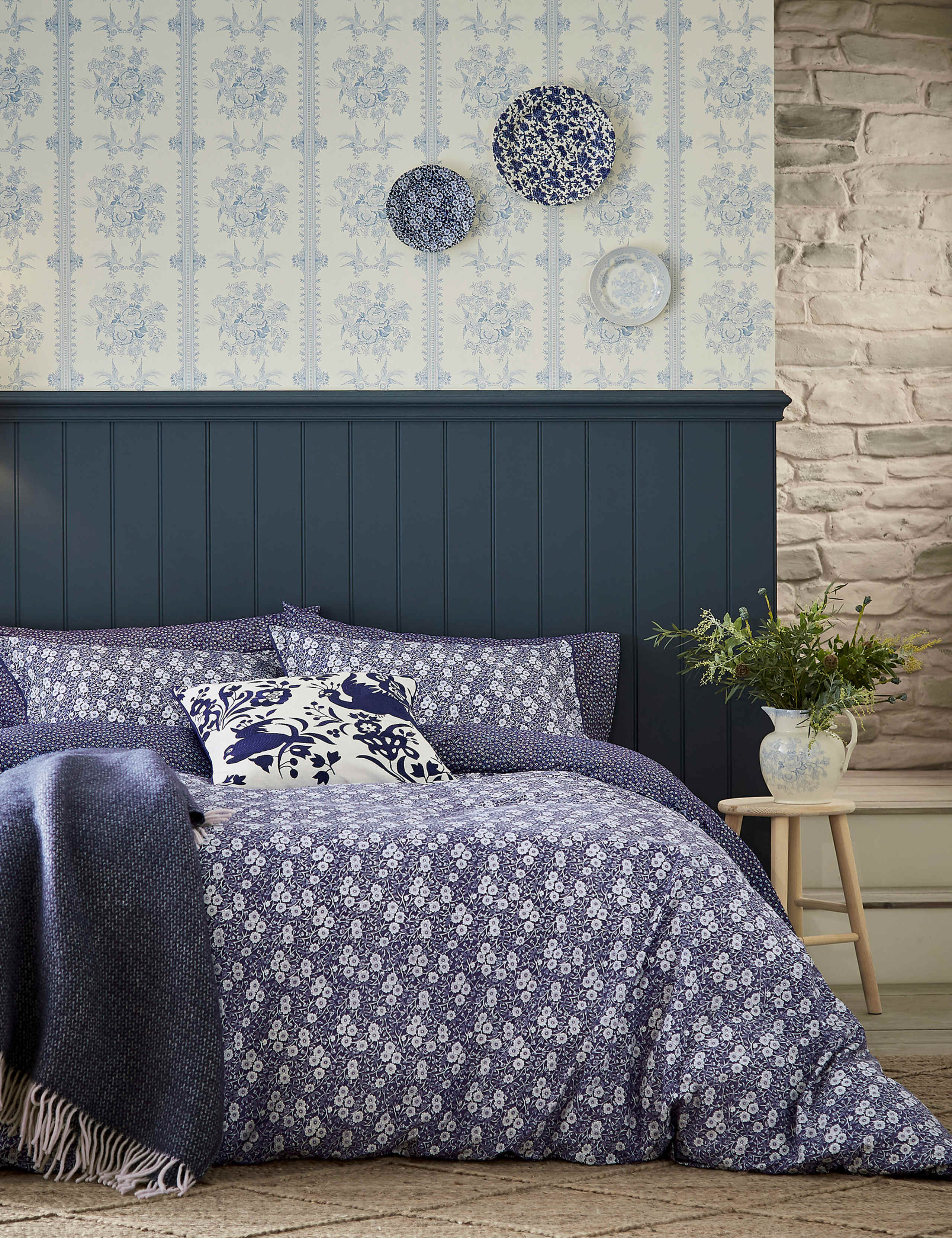 Pure Cotton Calico Bedding Set