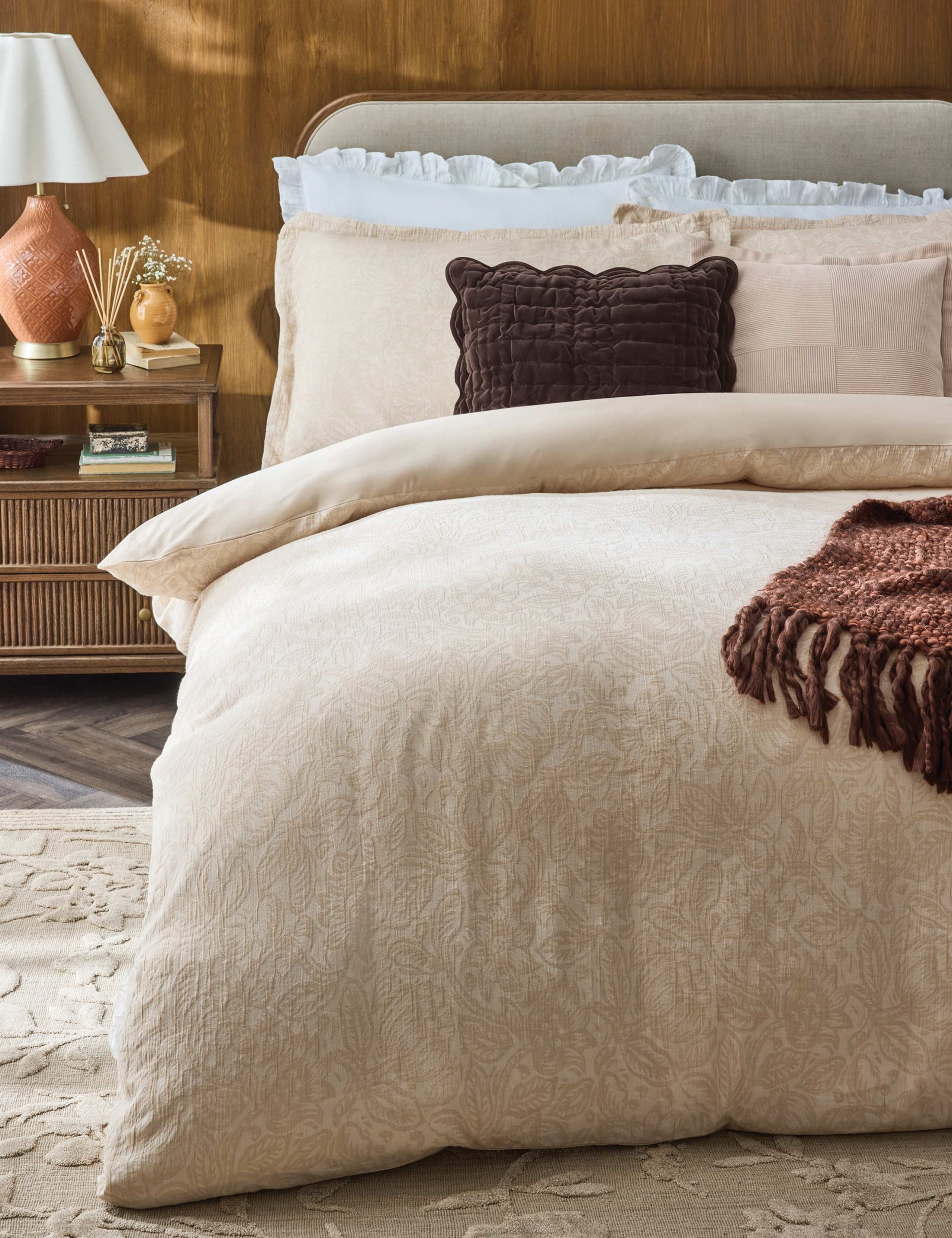 Pure Cotton Ambleford Floral Bedding Set