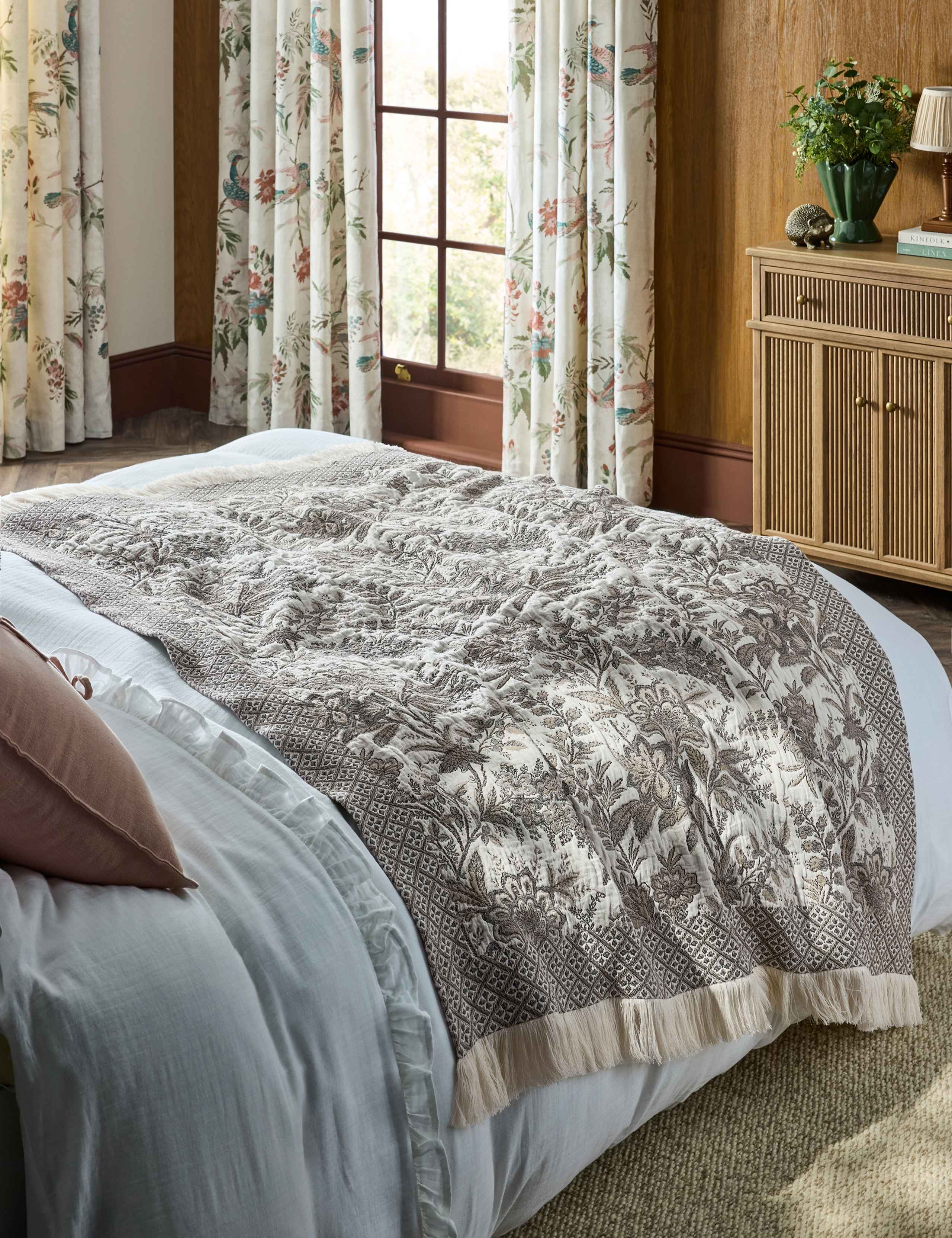 Marlbrook Jacquard Knit Throw