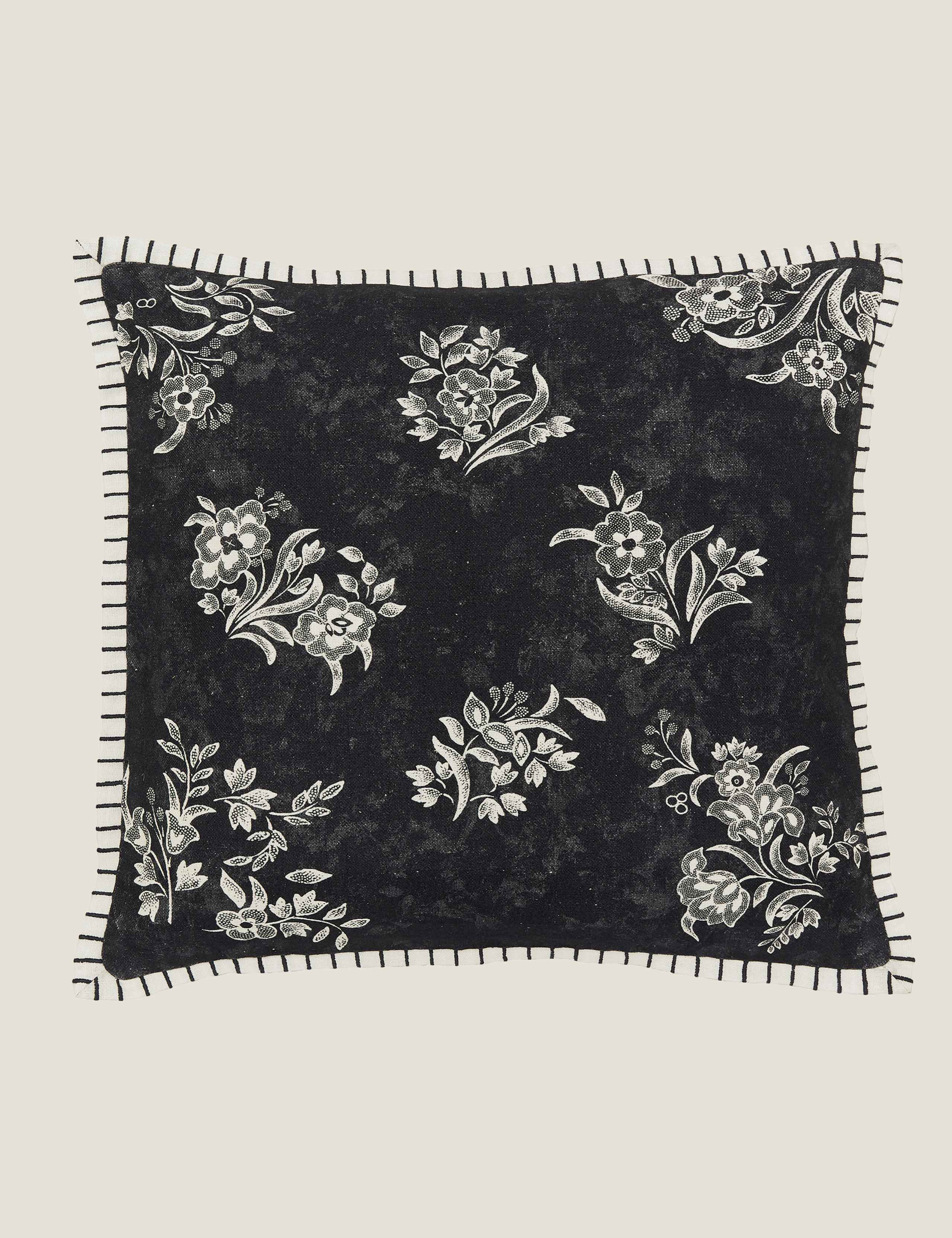 Pure Cotton Regal Peacock Cushion
