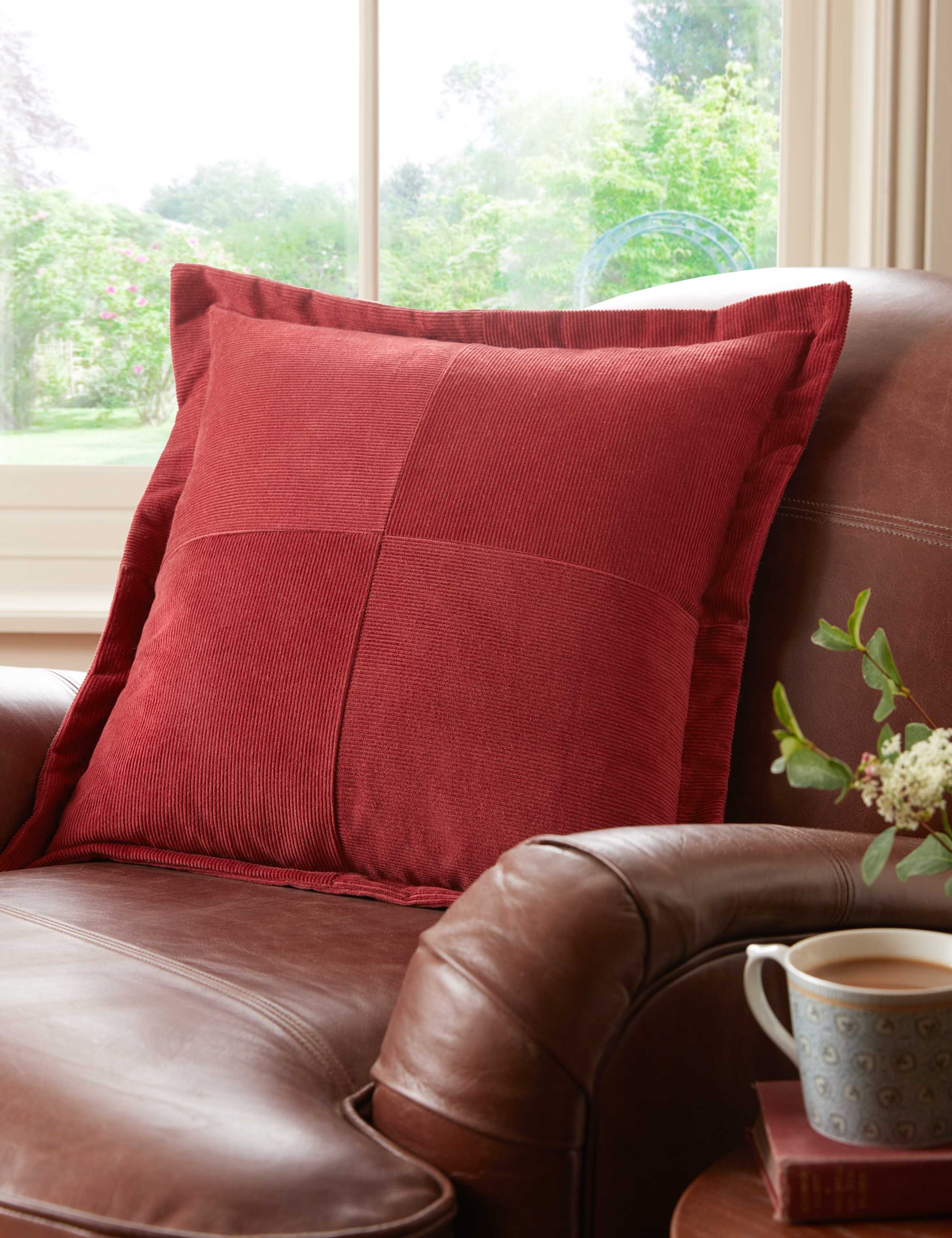 Dalham Corded Oxford Edge Cushion