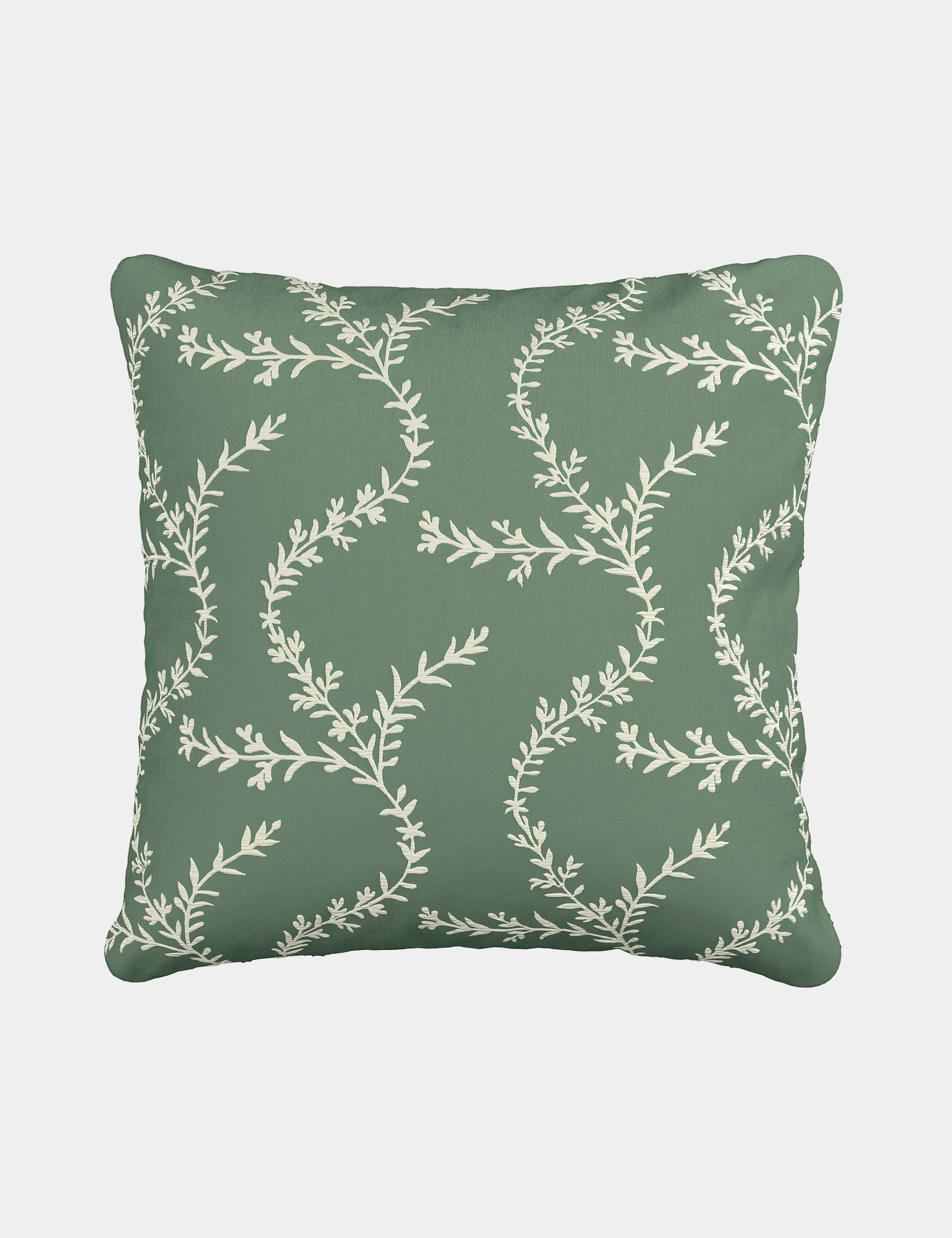 Velvet Chikan Cushion