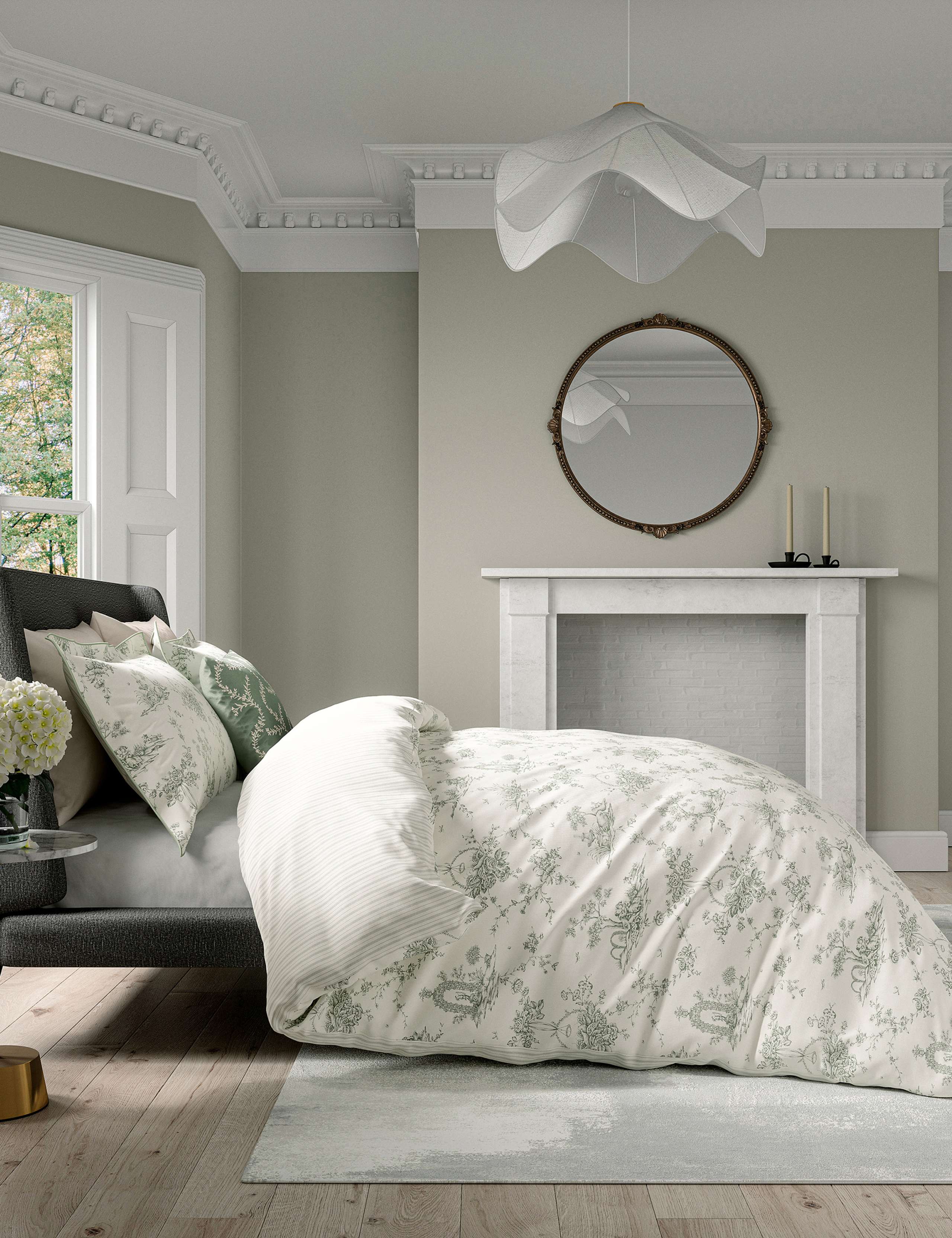 Pure Cotton Garden of Love Bedding Set