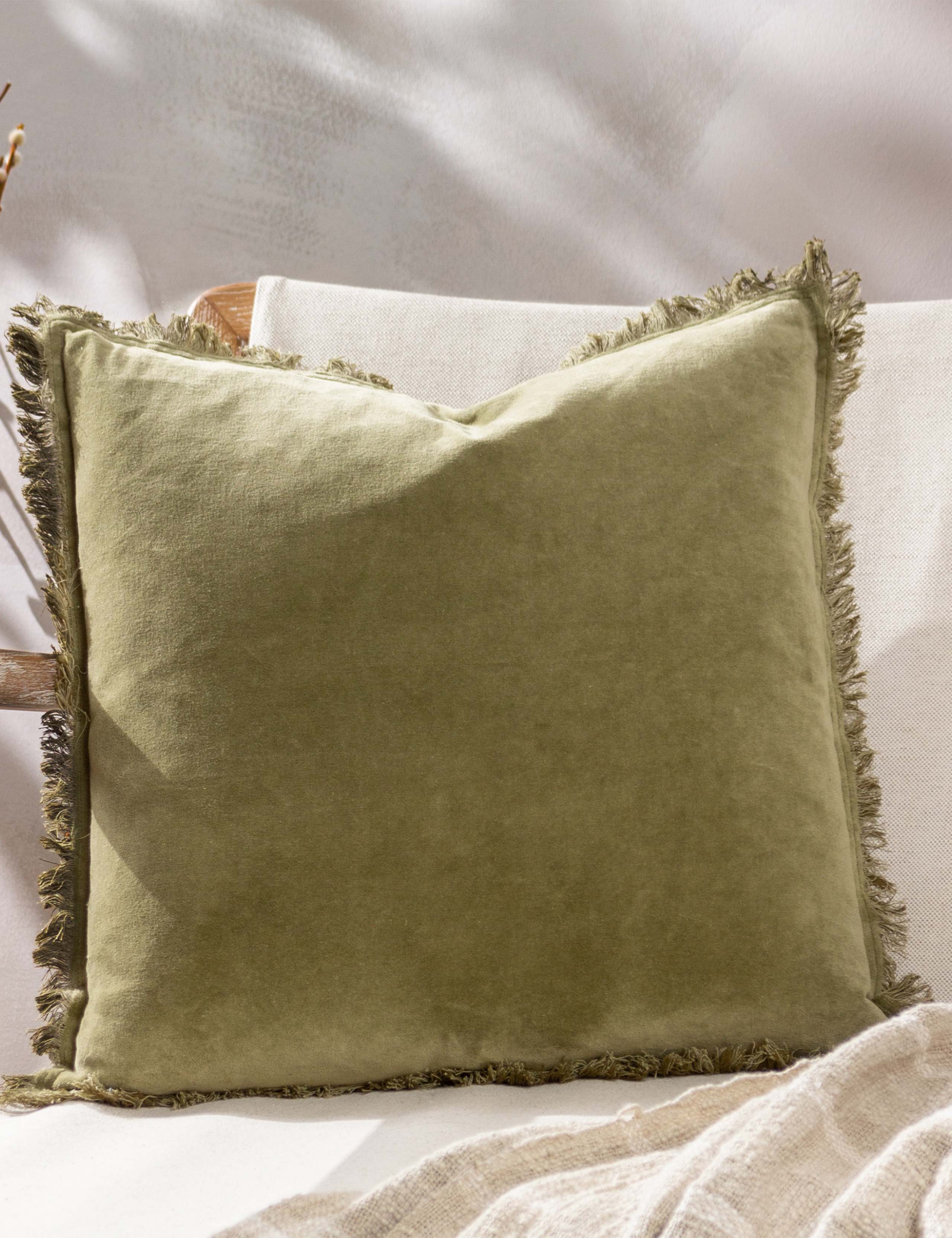 Jaye Cotton Velvet Cushion