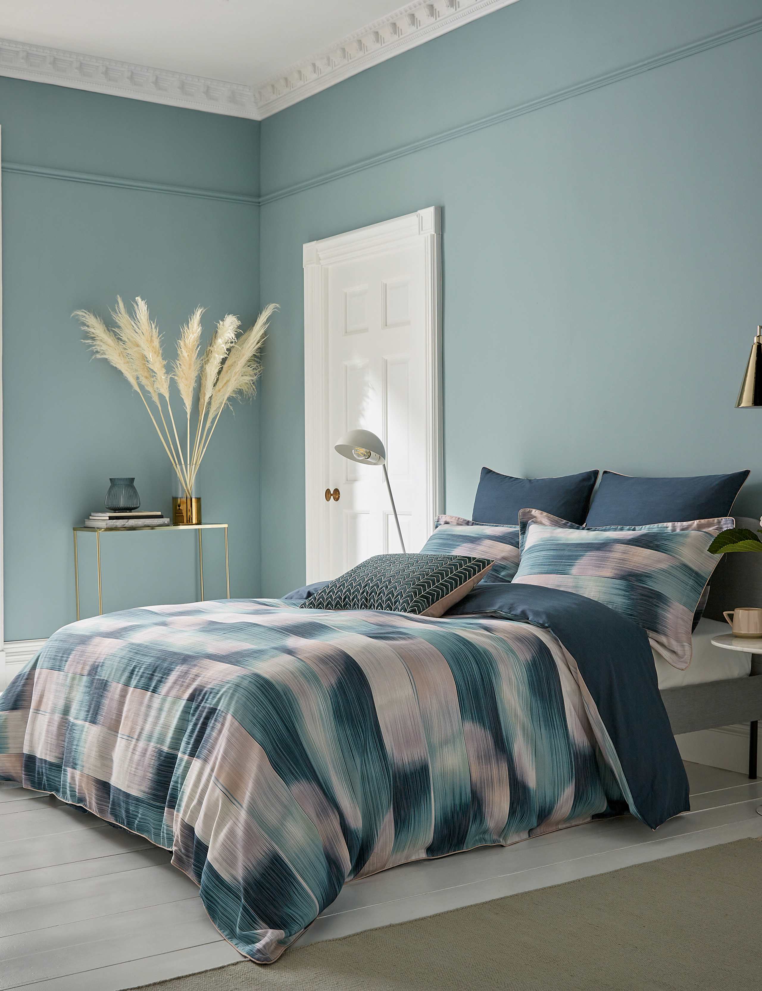 Pure Cotton Sateen Oscillation Bedding Set