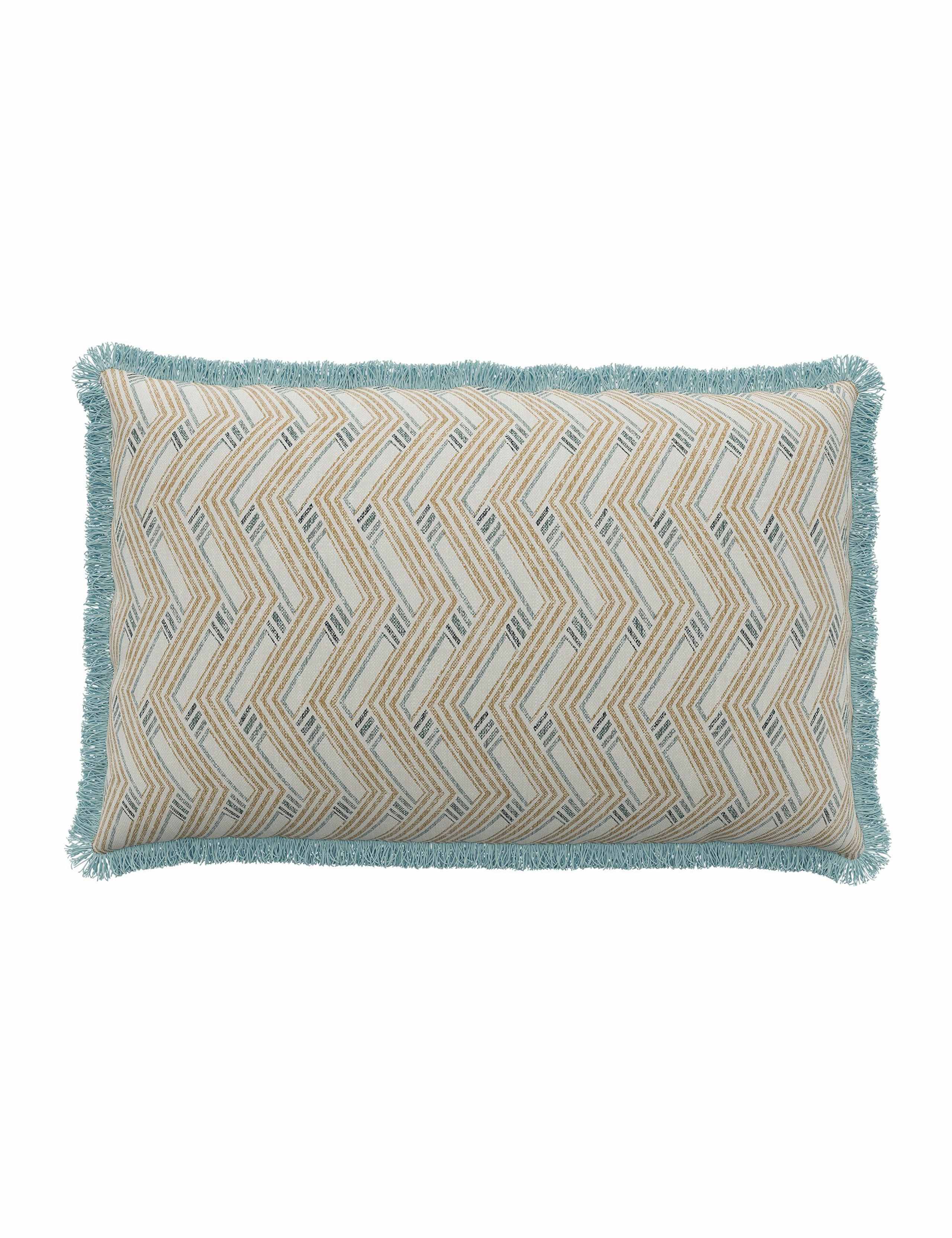 Sybil Herringbone Square Cushion