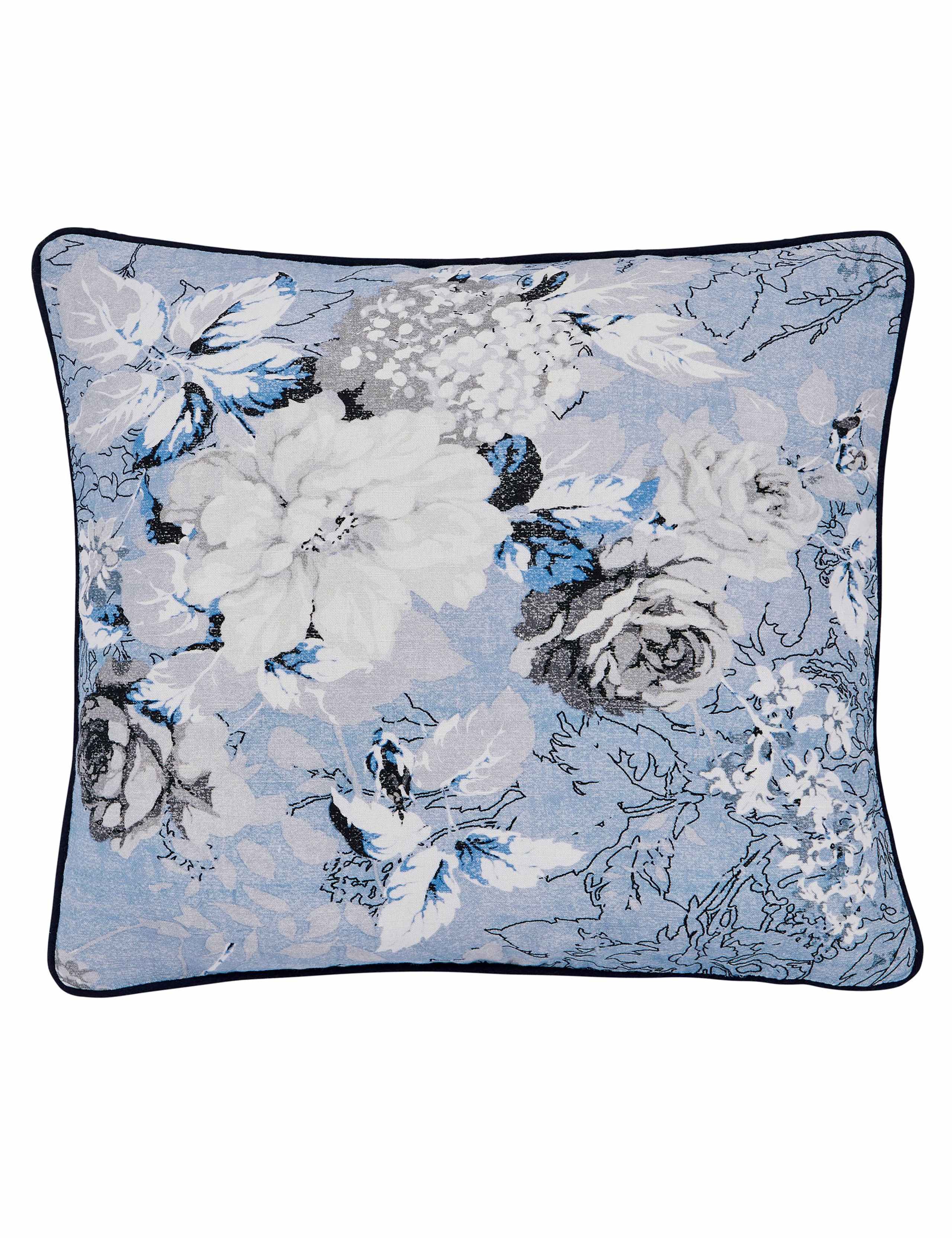 Ellis Floral Square Cushion