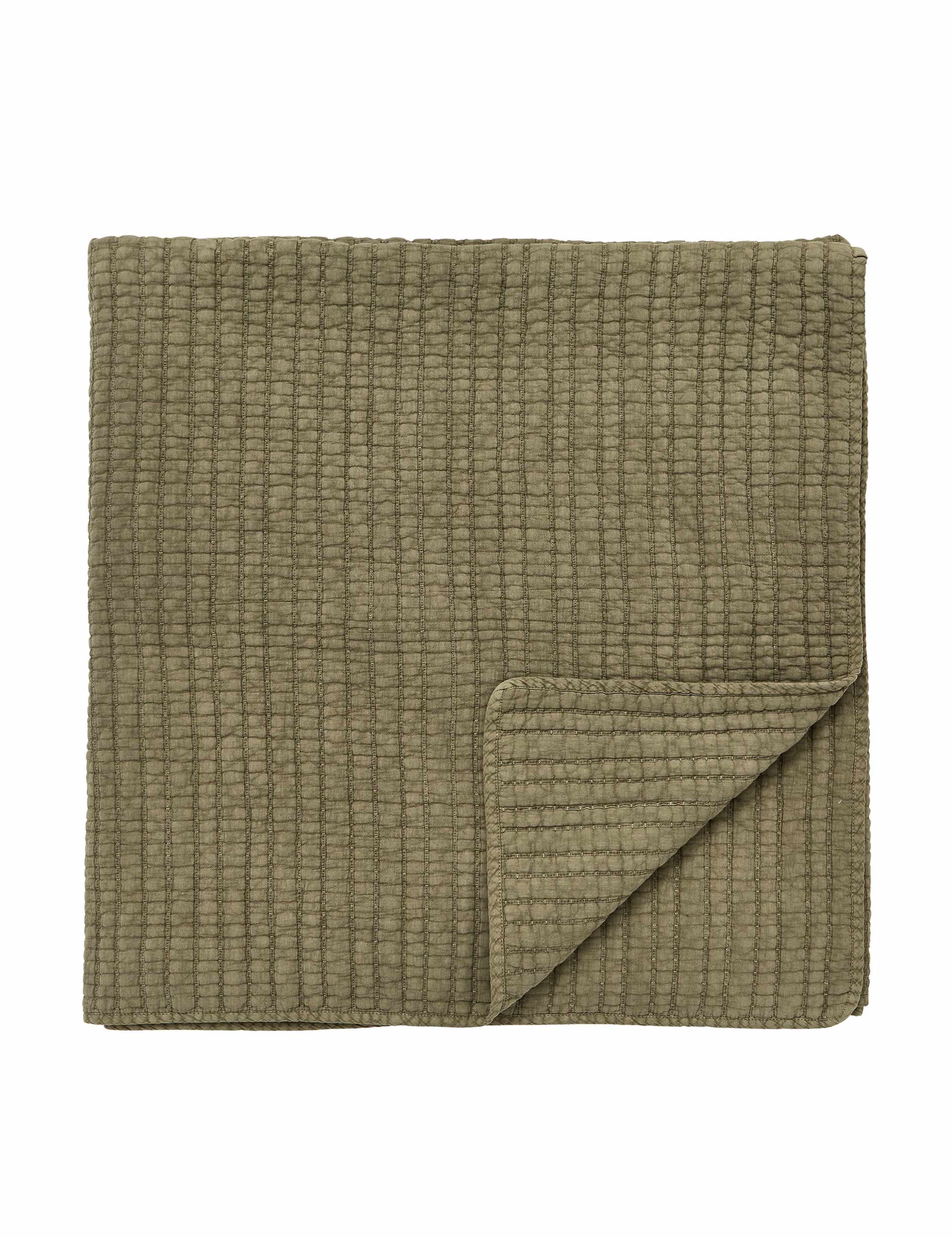 Pure Cotton Nora Quilted Throw