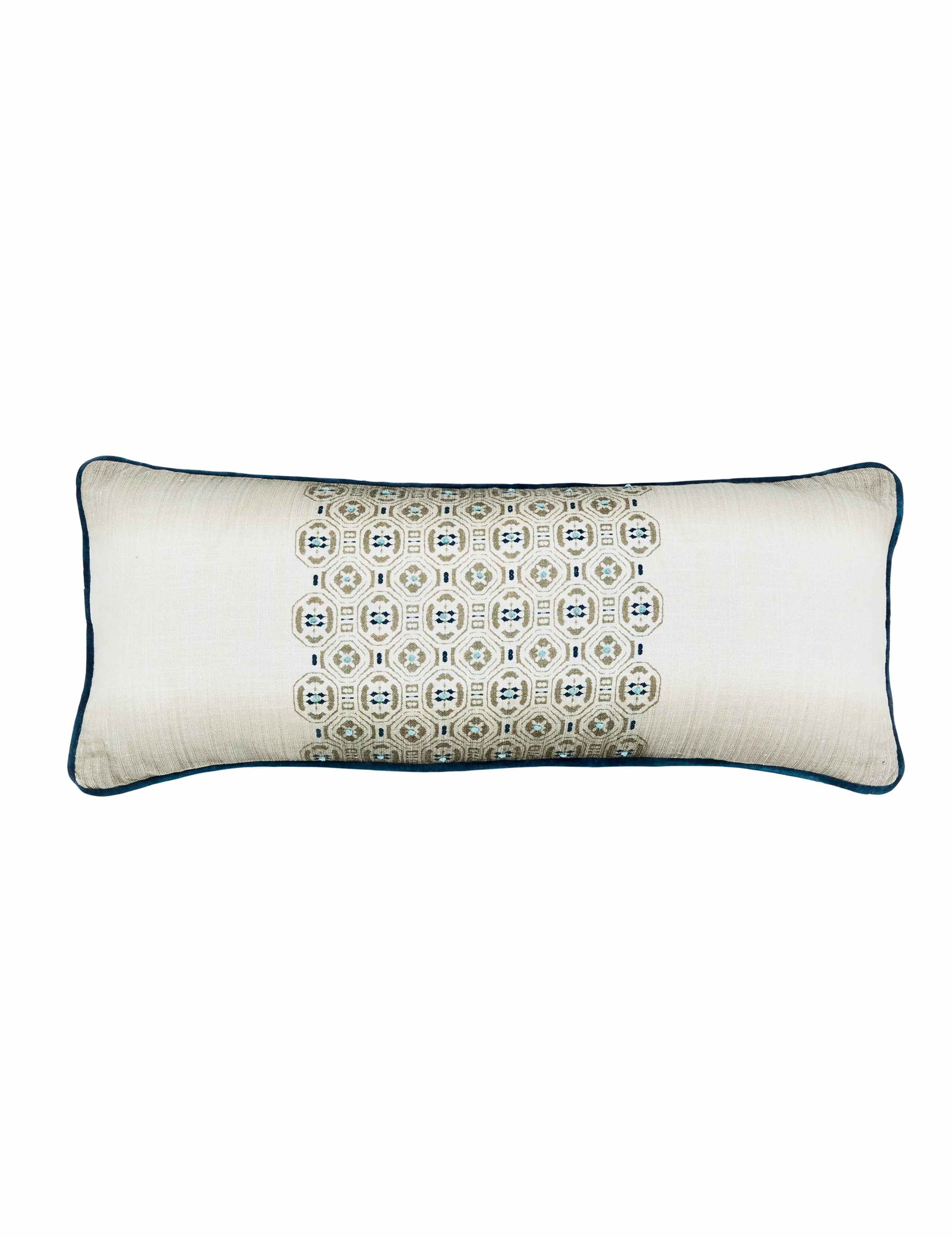 Elara Geometric Rectangle Cushion