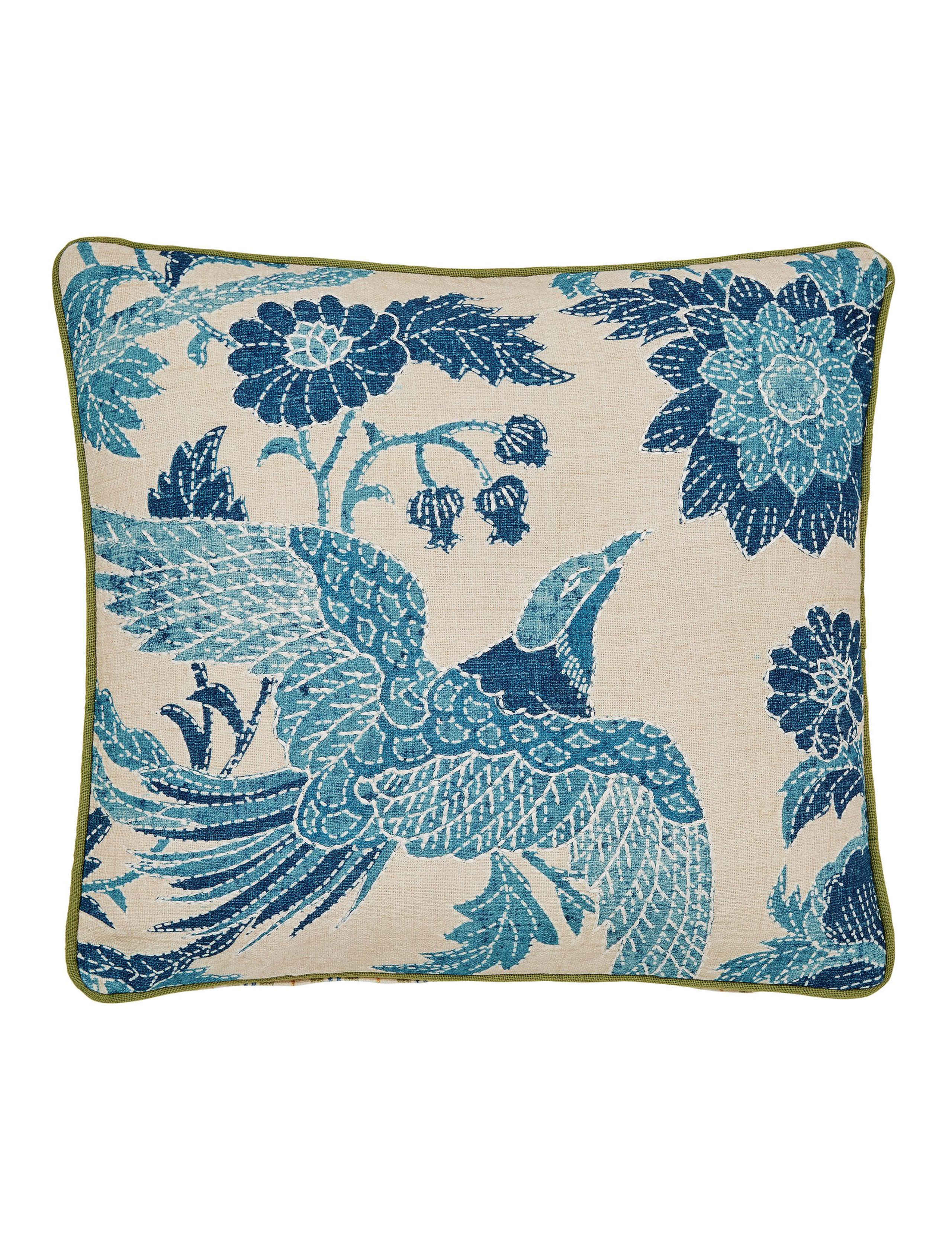 Hidcote Birds Square Cushion