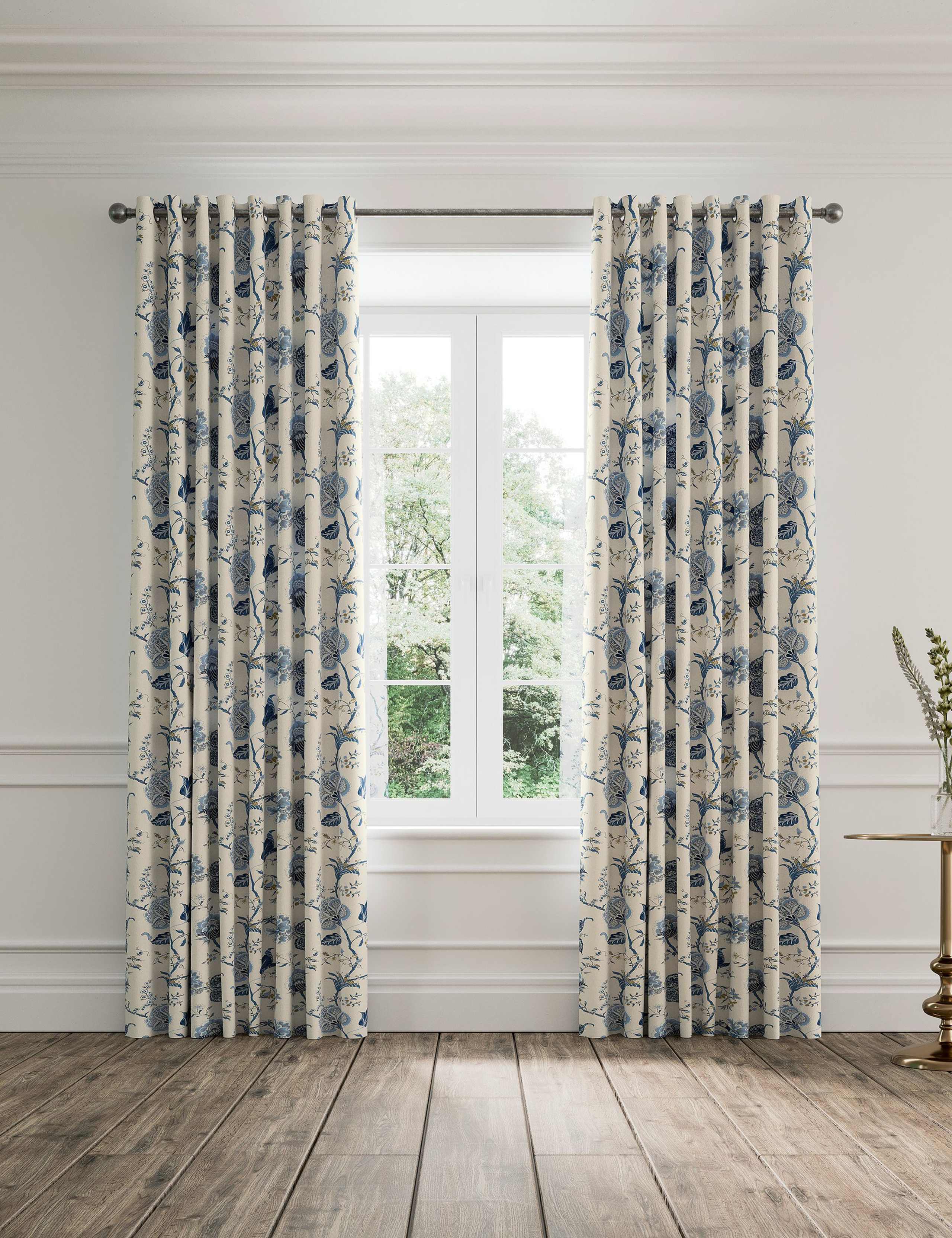 Palampore Trail Eyelet Curtains
