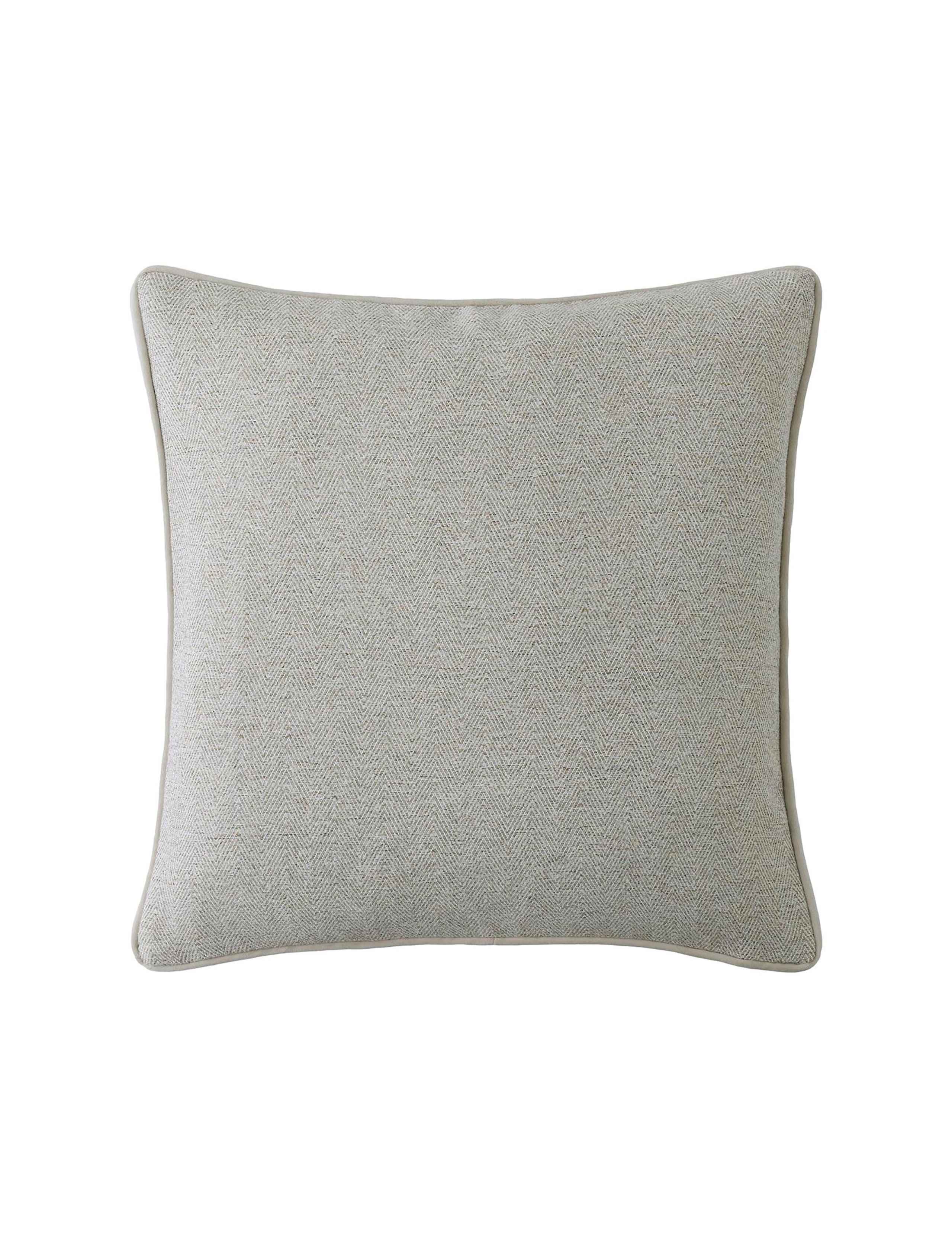 Milbourne Herringbone Piped Cushion