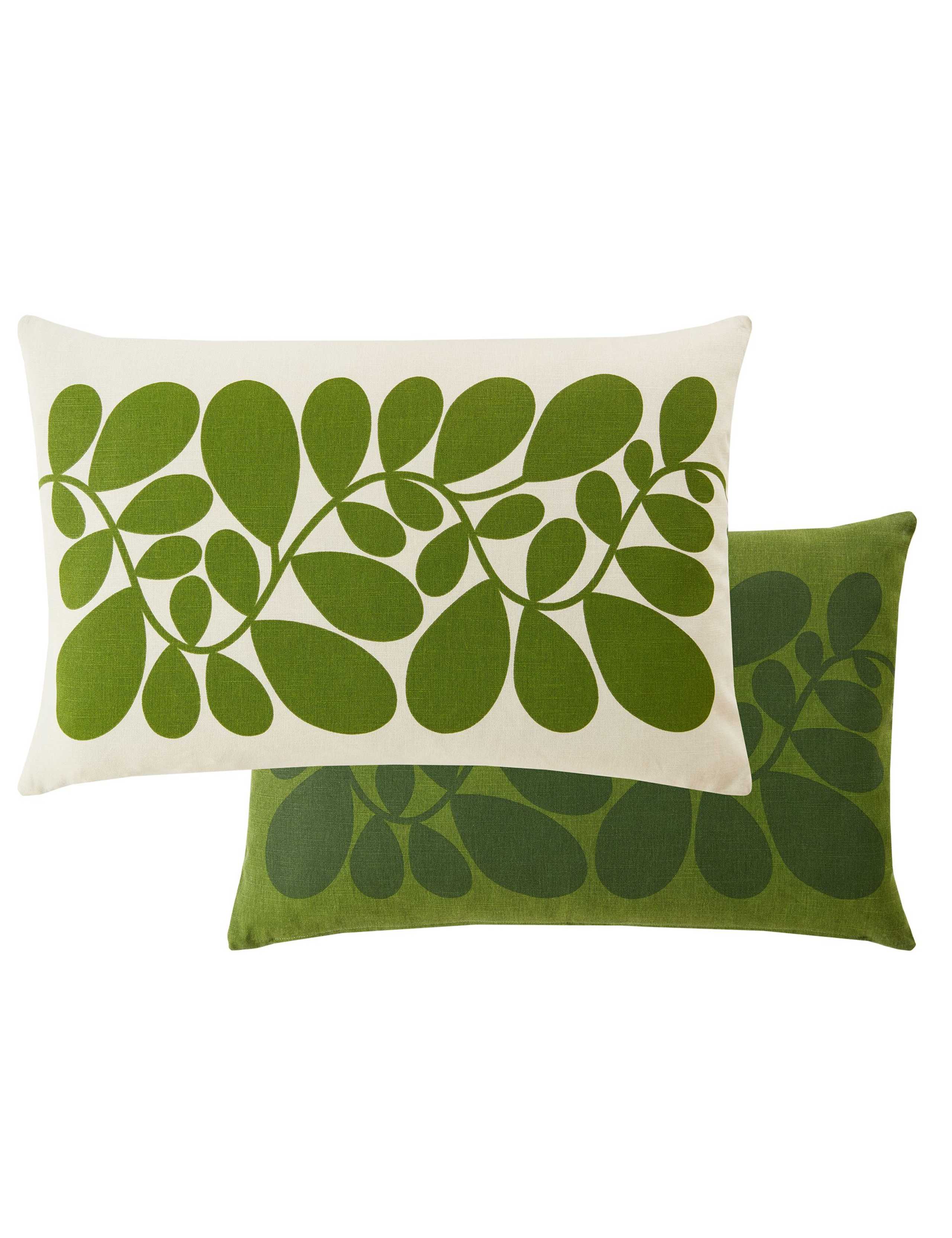 Pure Cotton Sycamore Stripe Reversible Cushion