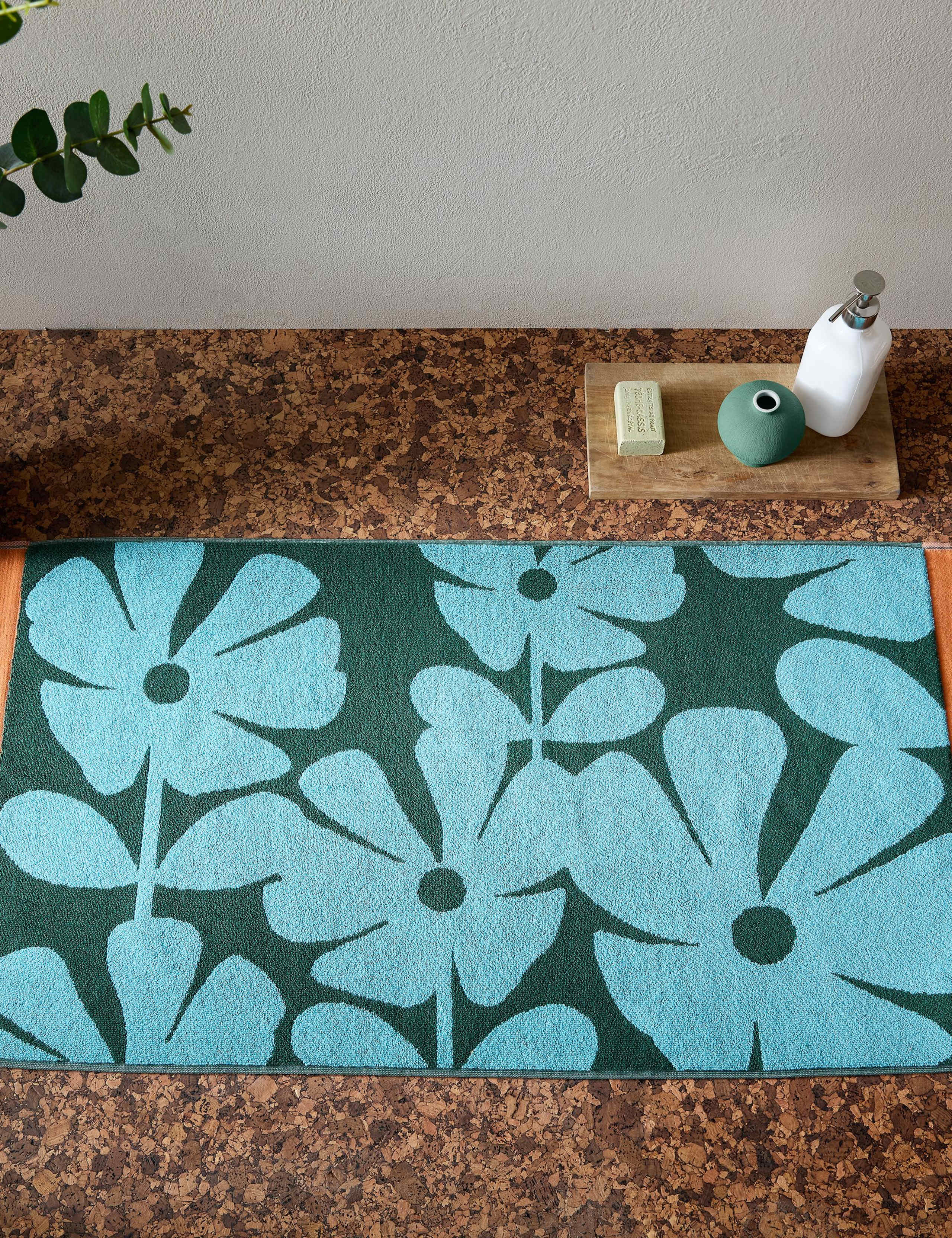 Pure Cotton Wildflower Towel