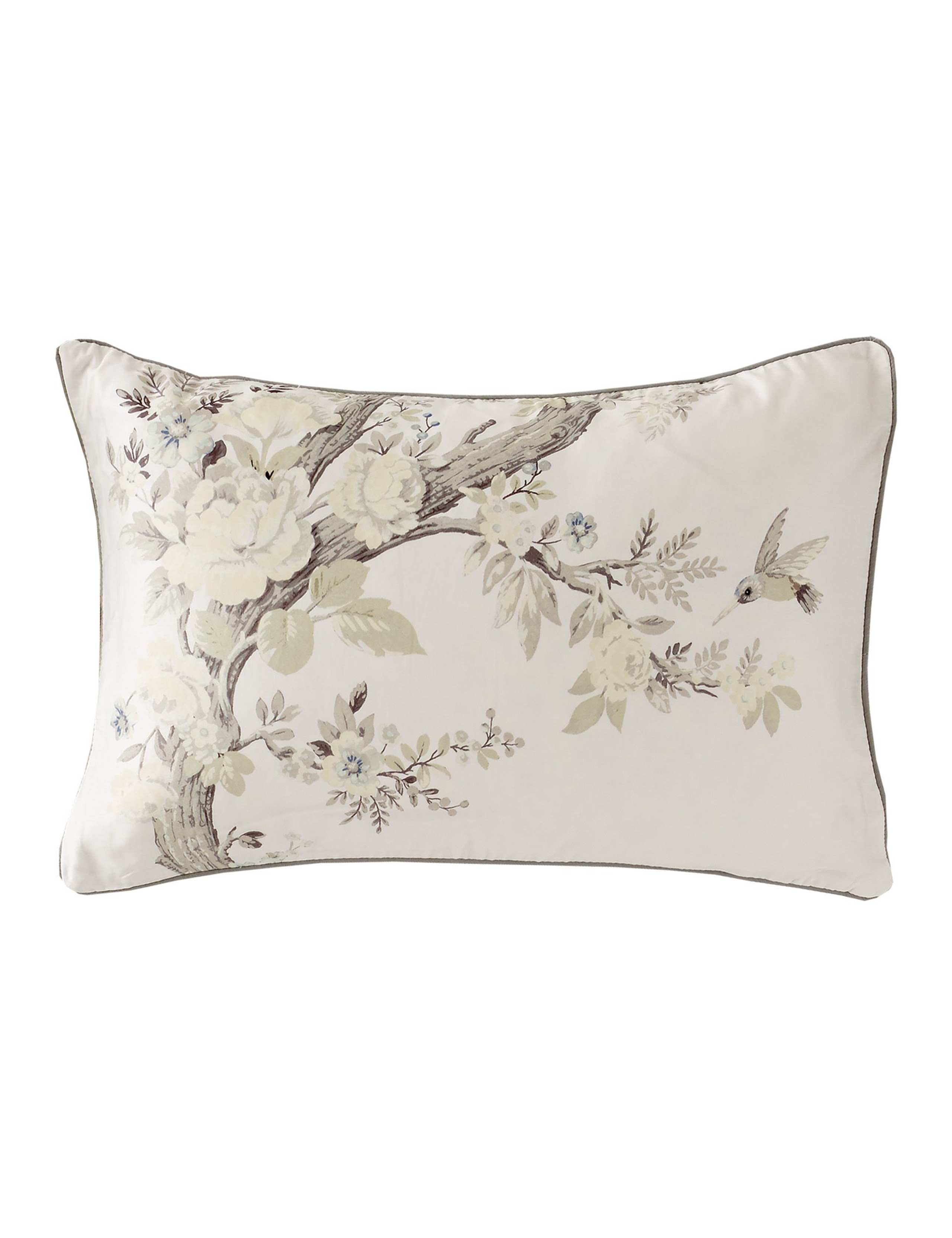 2 Pack Pure Cotton Sateen Belvedere Pillowcases