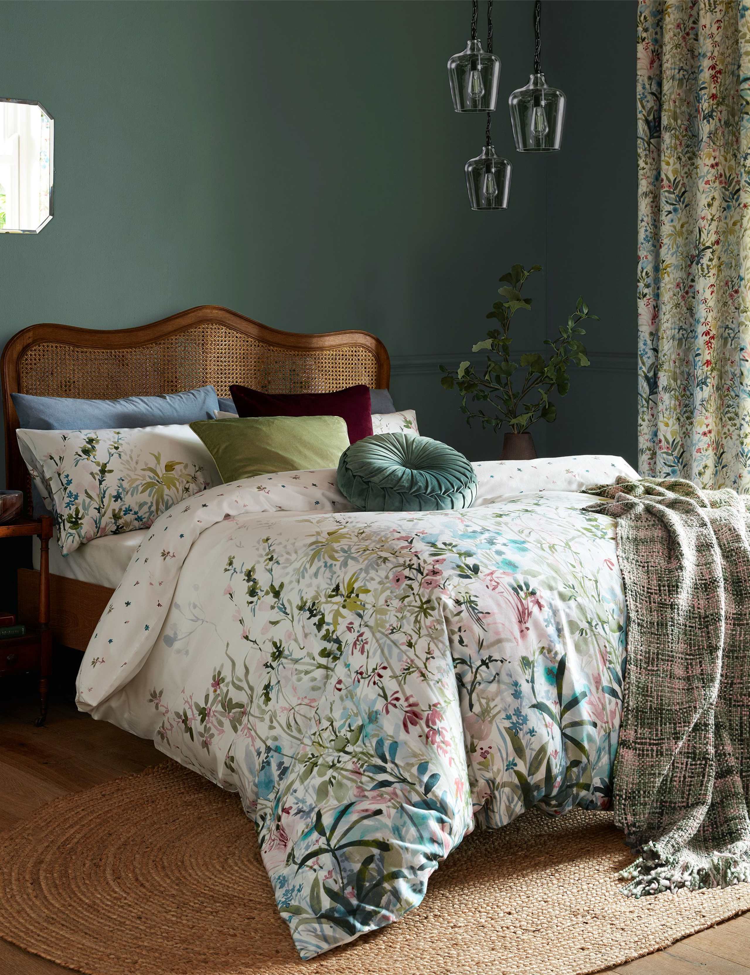 2pk Pure Cotton Sateen Pointon Pillowcases