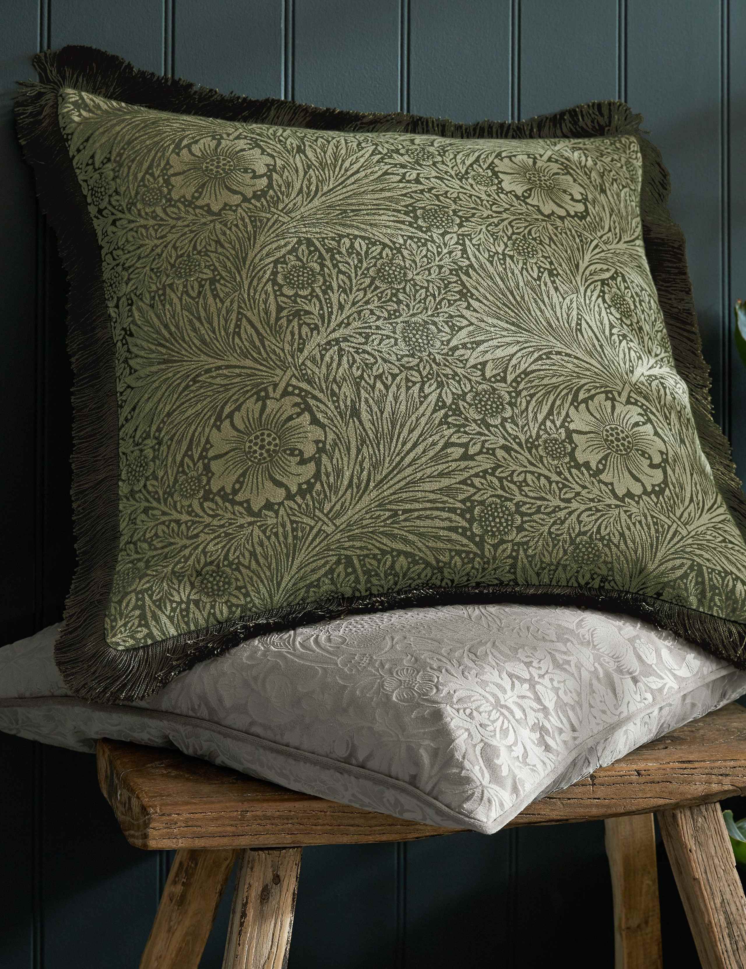 Pure Cotton Marigold Cushion