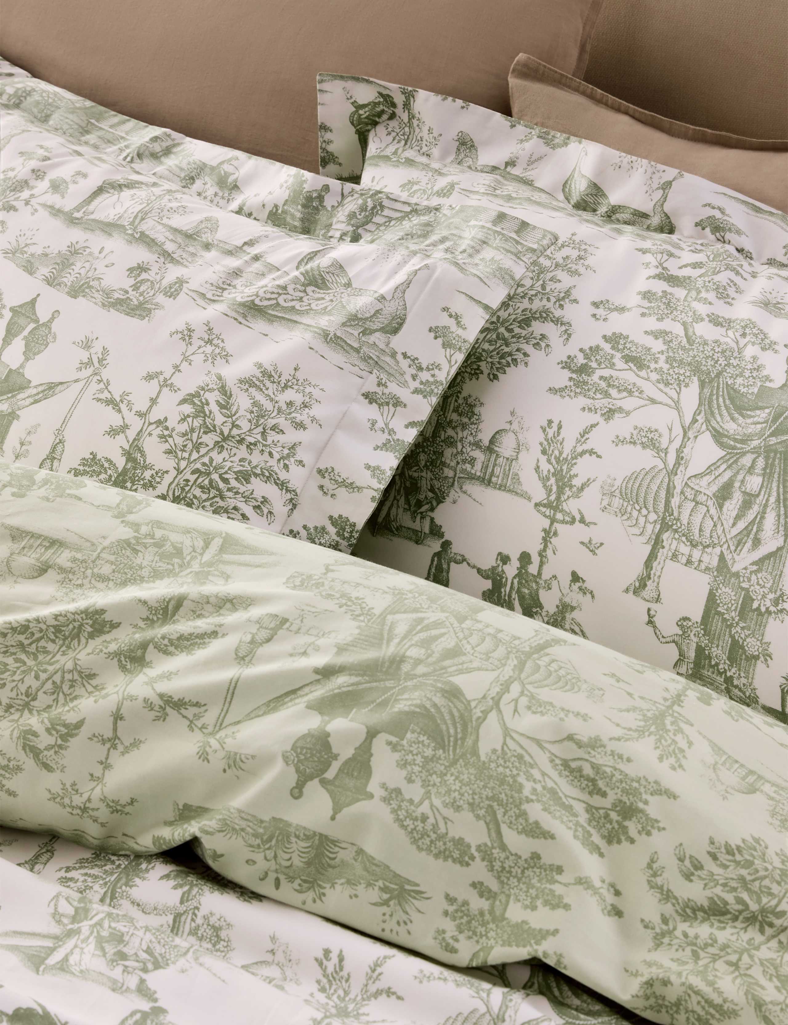 2 Pack Braysmith Toile Pillowcases