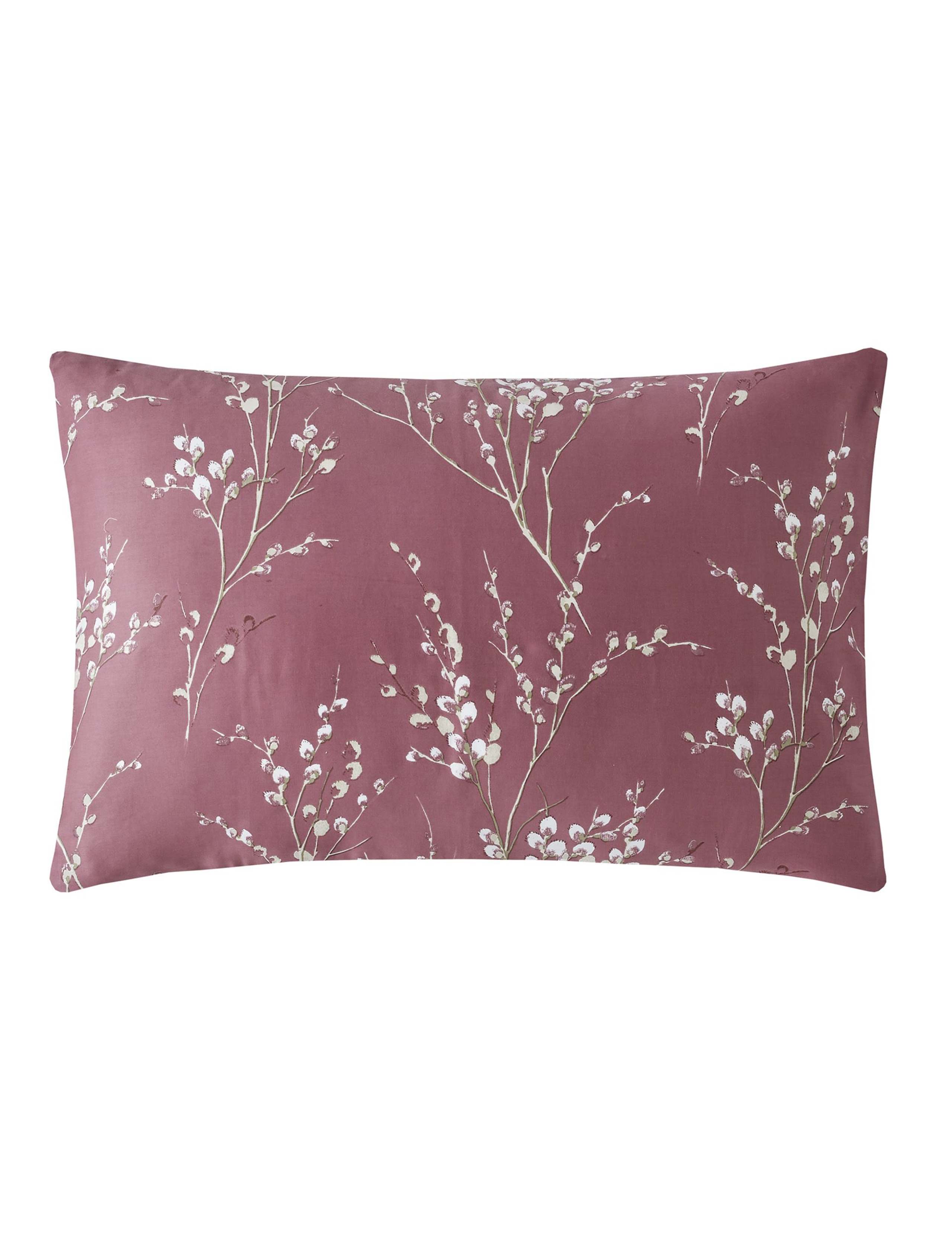 2 Pack Pure Cotton Sateen Pussy Willow Pillowcases