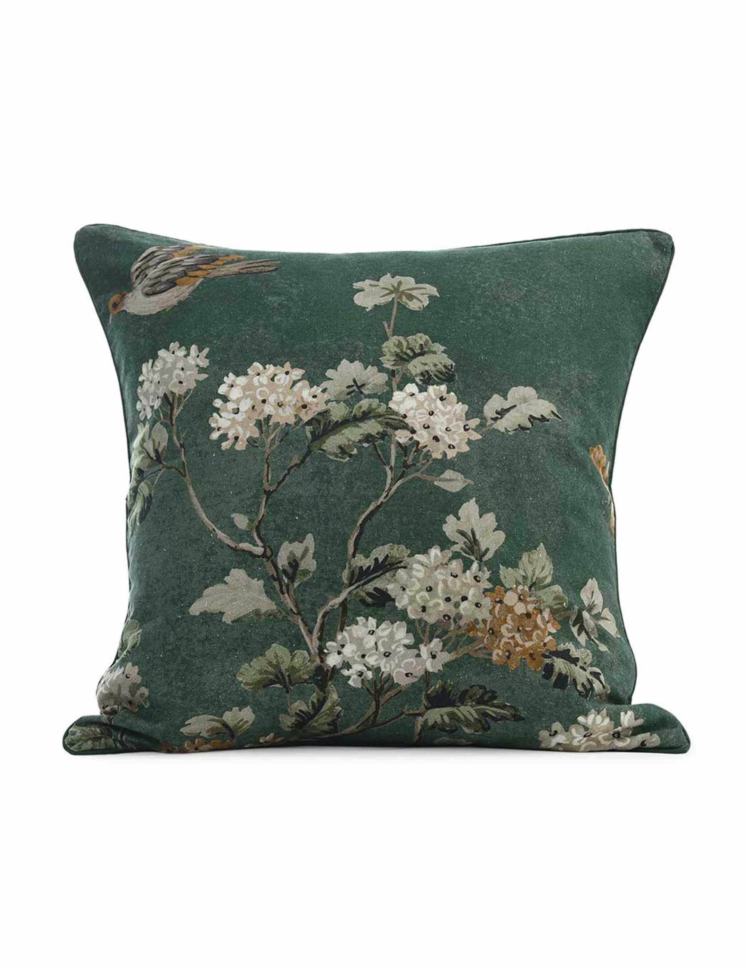 Cotton Linen Blend Zen Piped Cushion