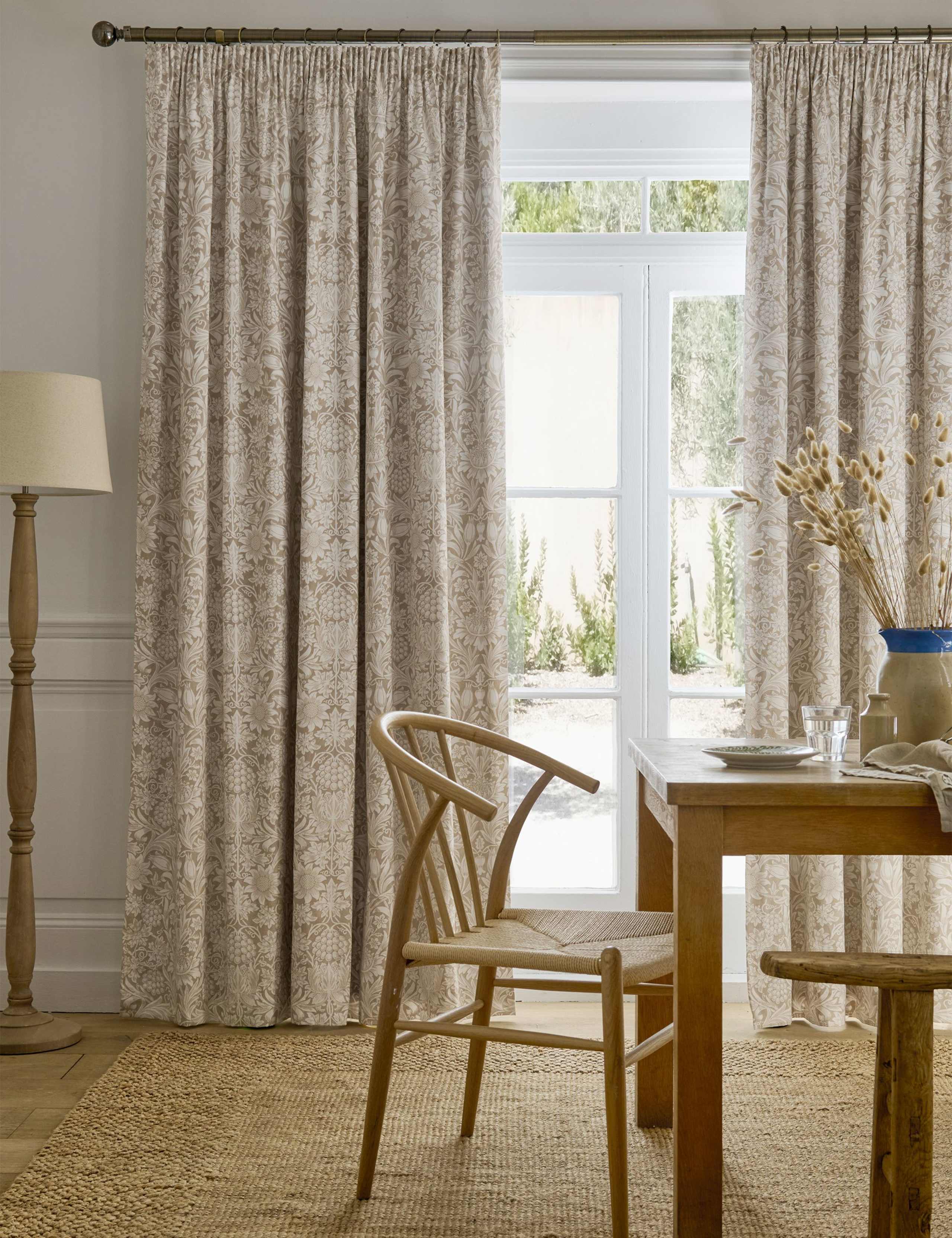 Sunflower Pure Cotton Blackout Curtains