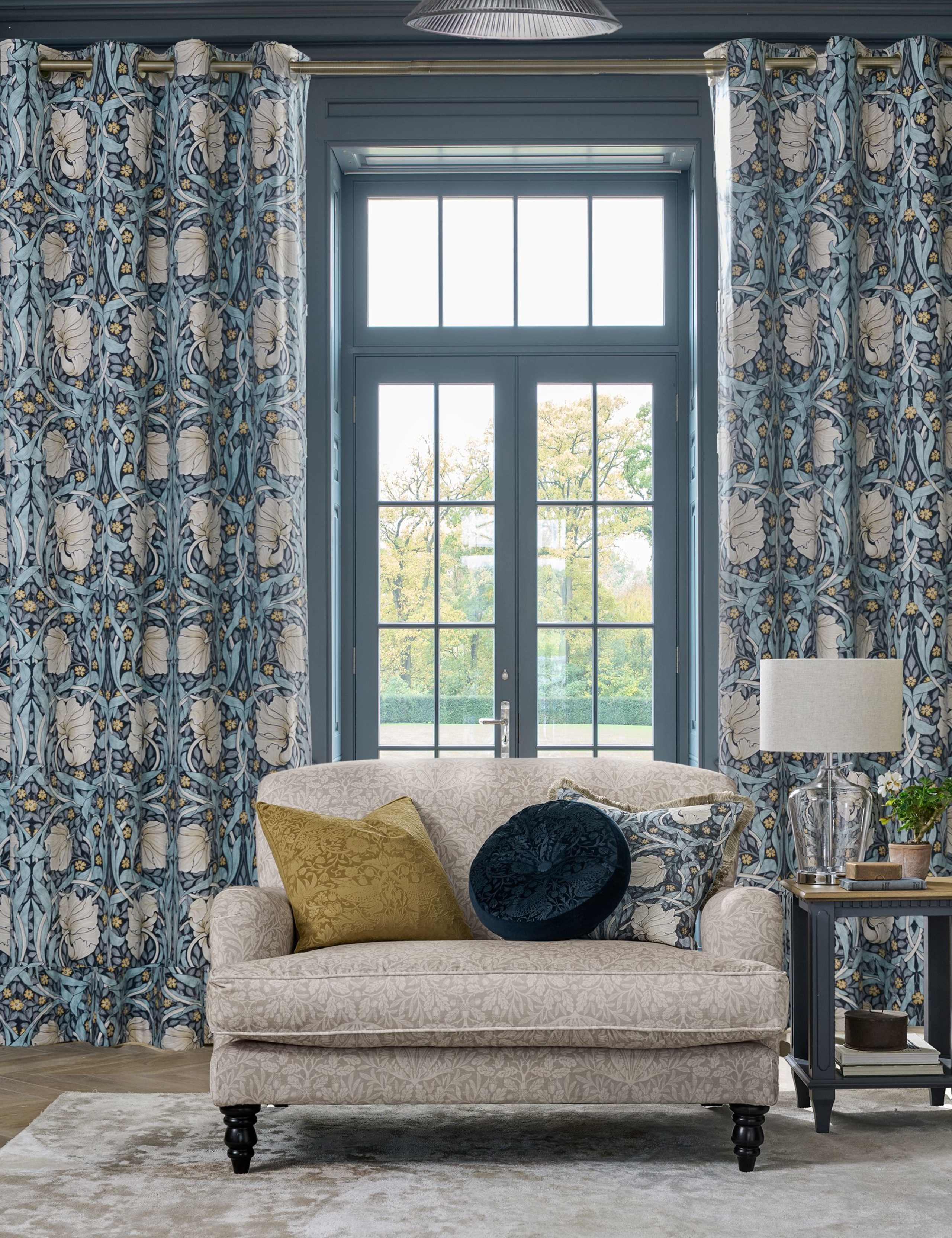 Pimpernel Pure Cotton Blackout Curtains