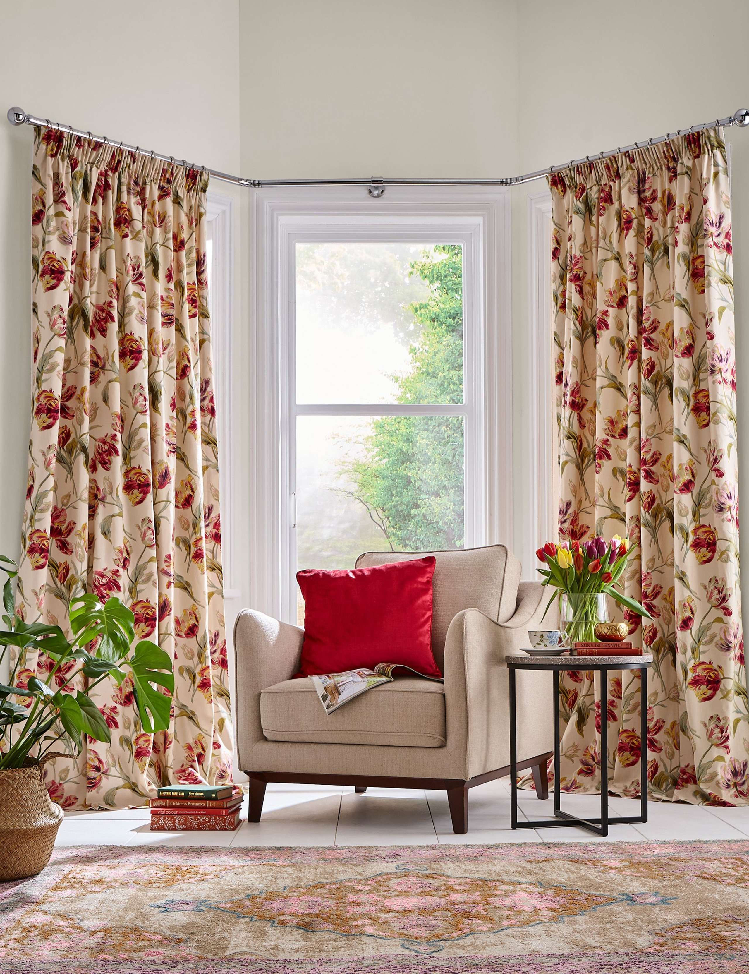 Gosford Pure Cotton Pencil Pleat Curtains