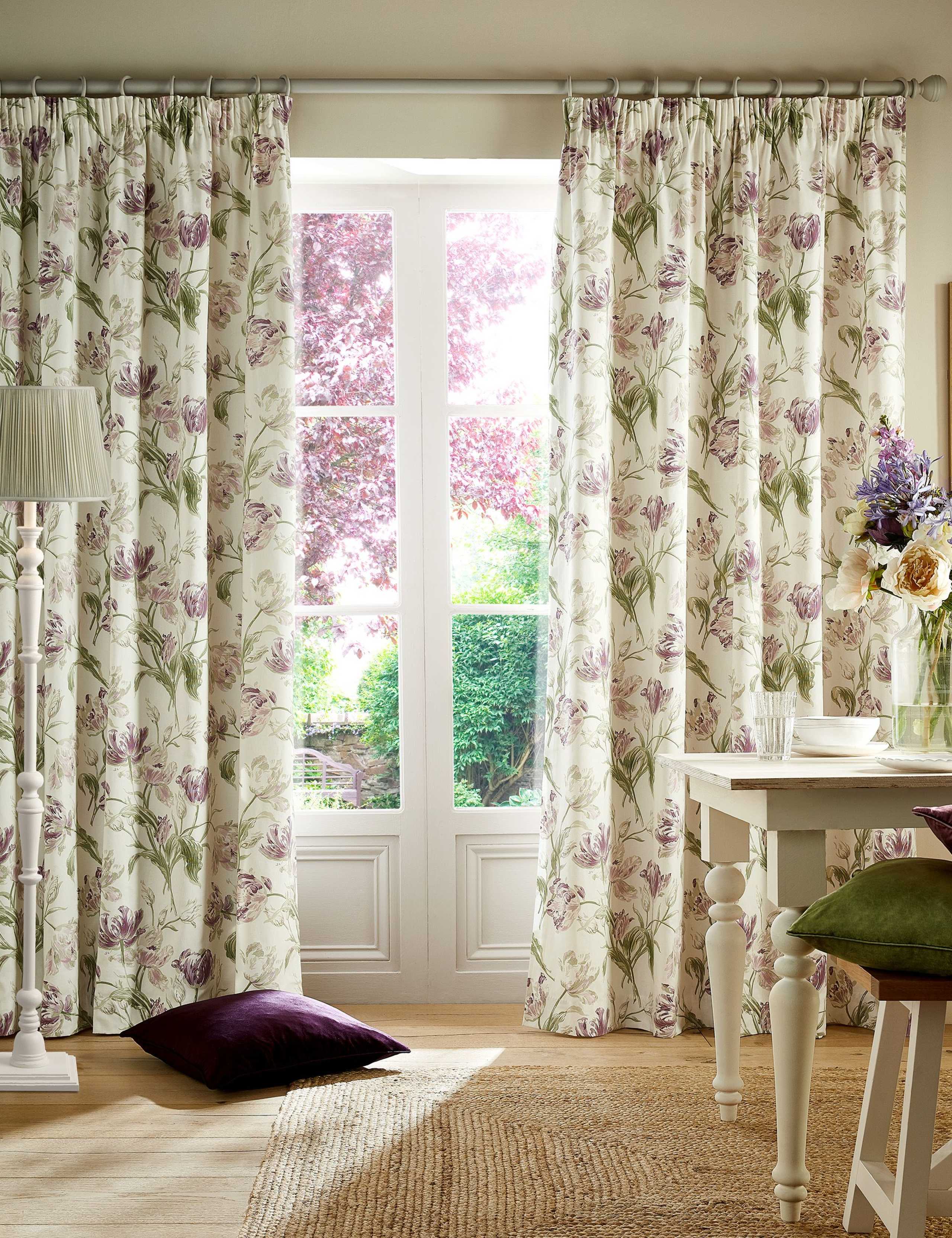 Gosford Pure Cotton Pencil Pleat Curtains