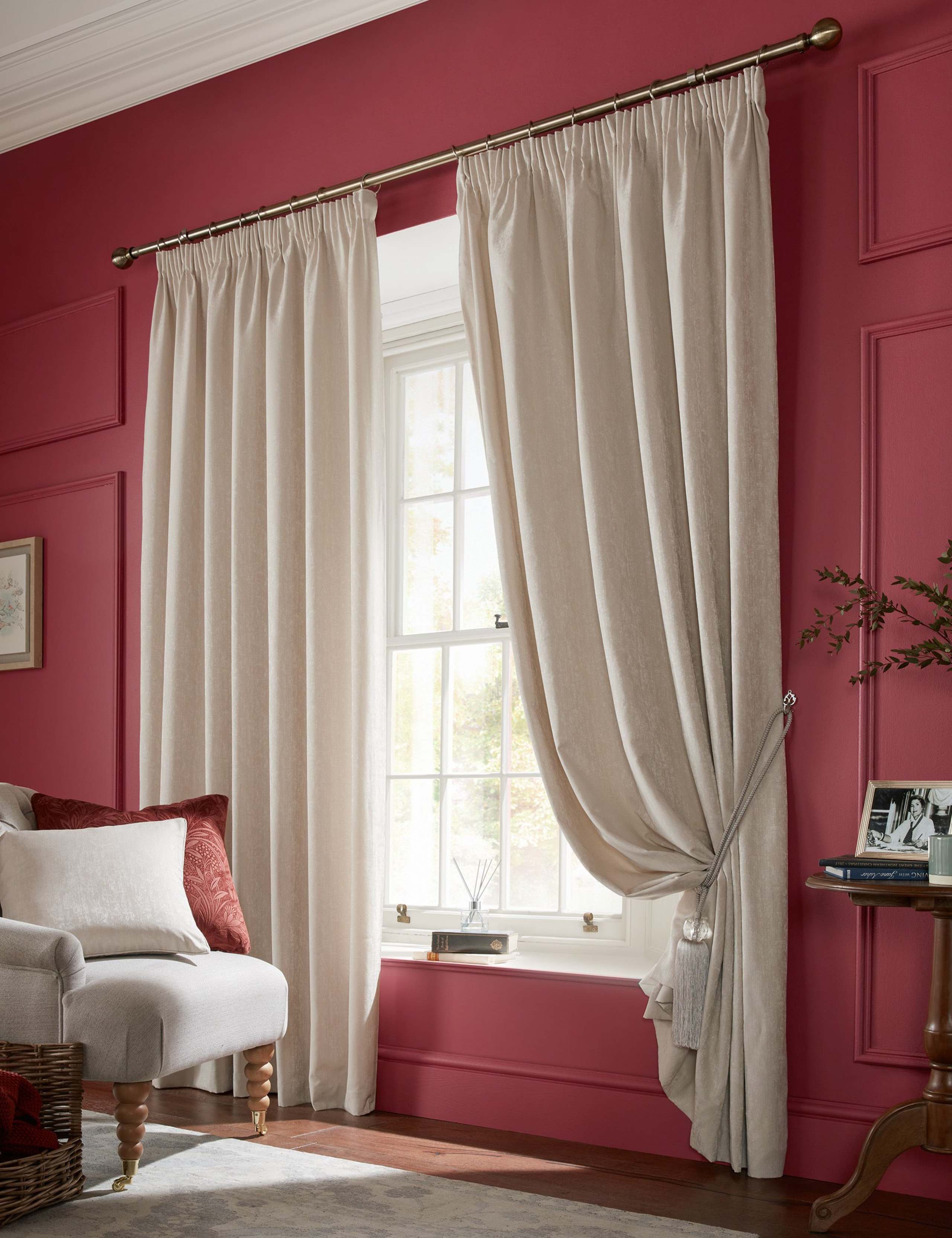 Whinfell Jacquard Pencil Pleat Curtains