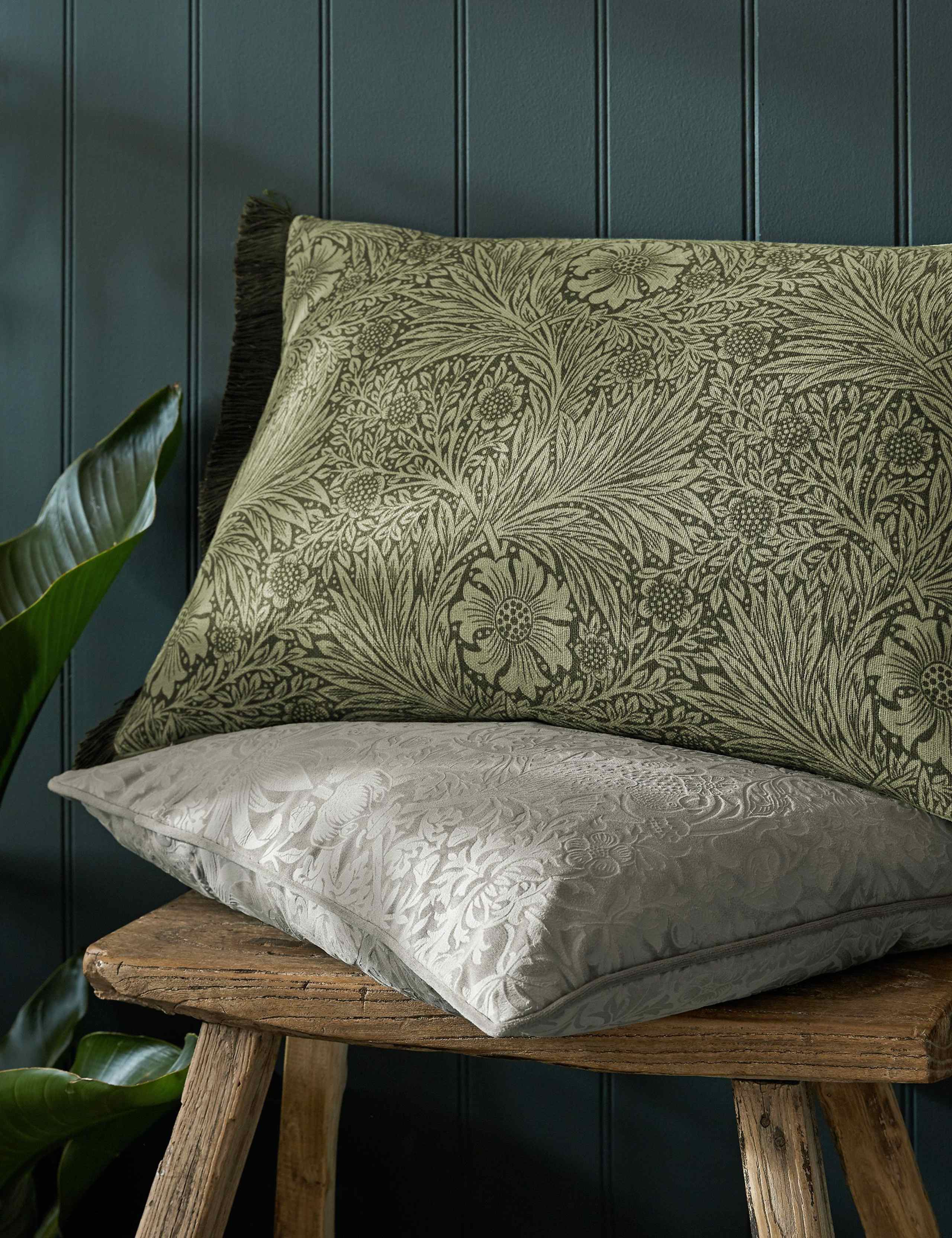 Pure Cotton Marigold Cushion