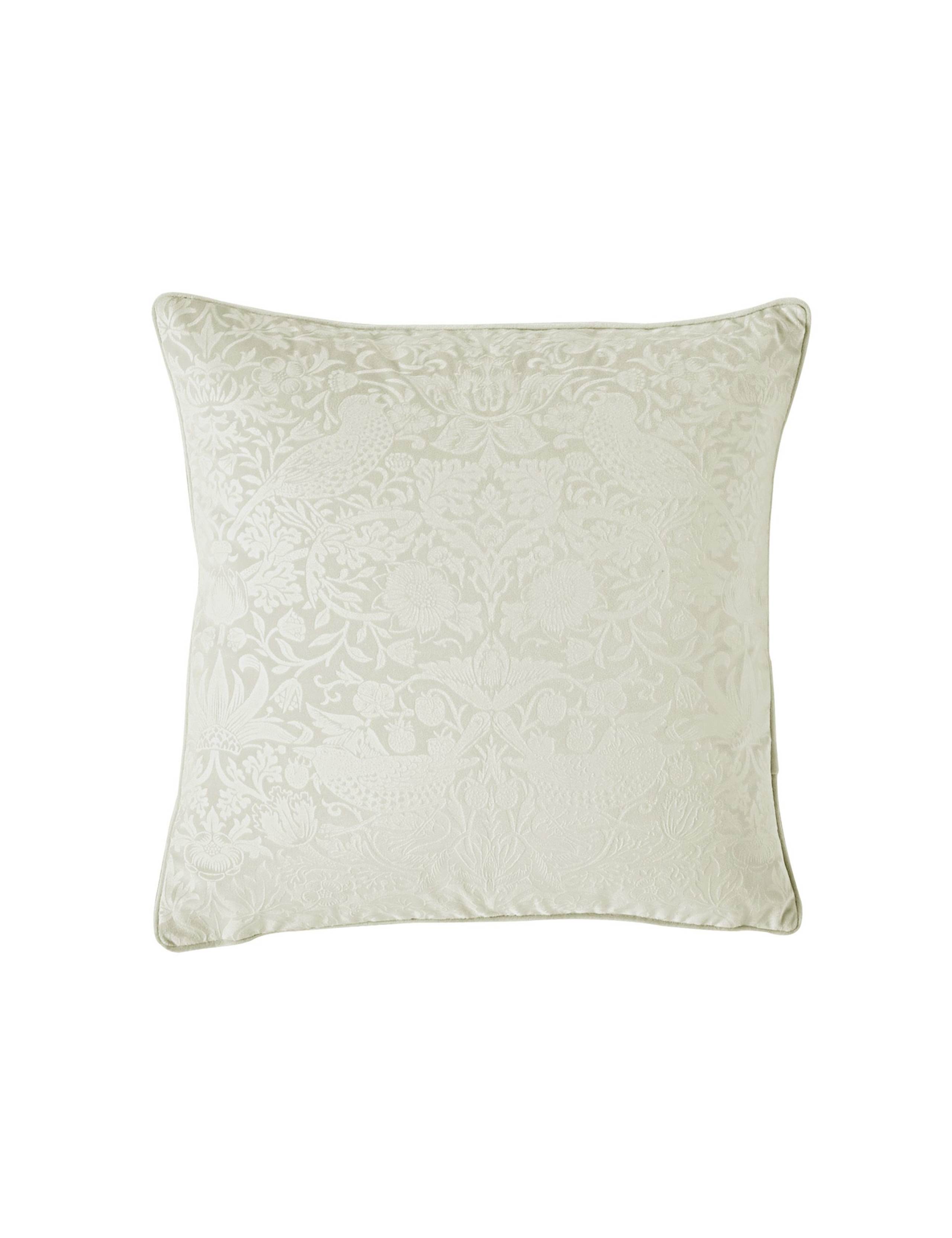 Velvet Strawberry Thief Cushion