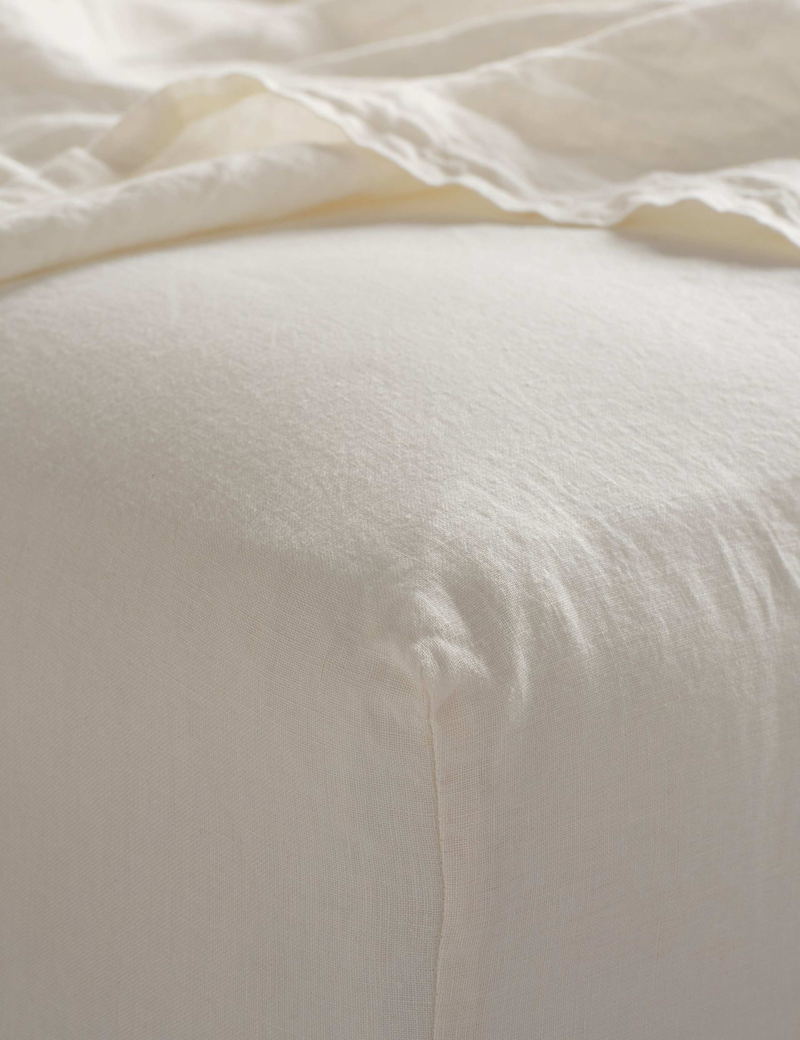Pure Linen Washed Deep Fitted Sheet