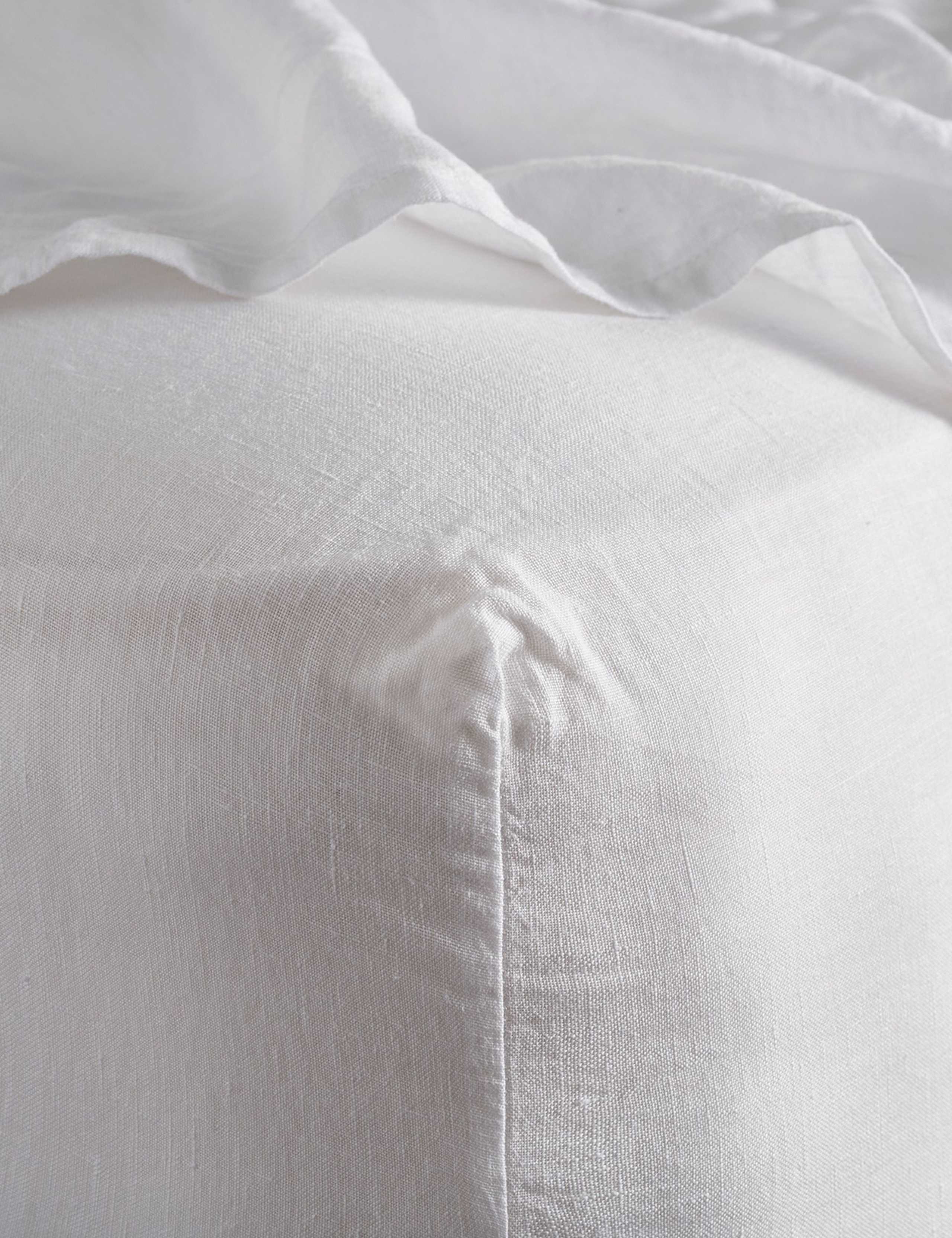 Pure Linen Washed Fitted Sheet