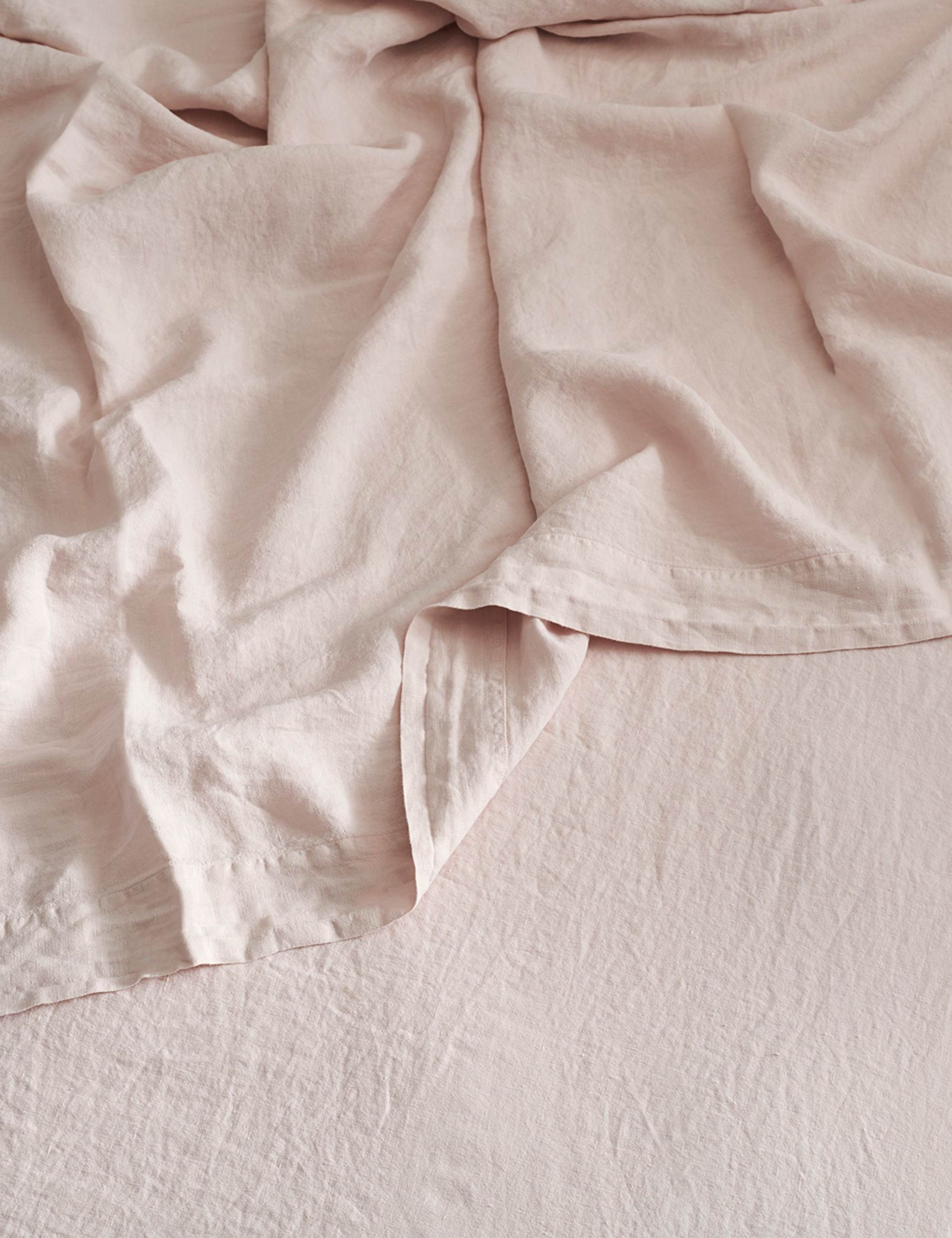 Pure Linen Washed Flat Sheet