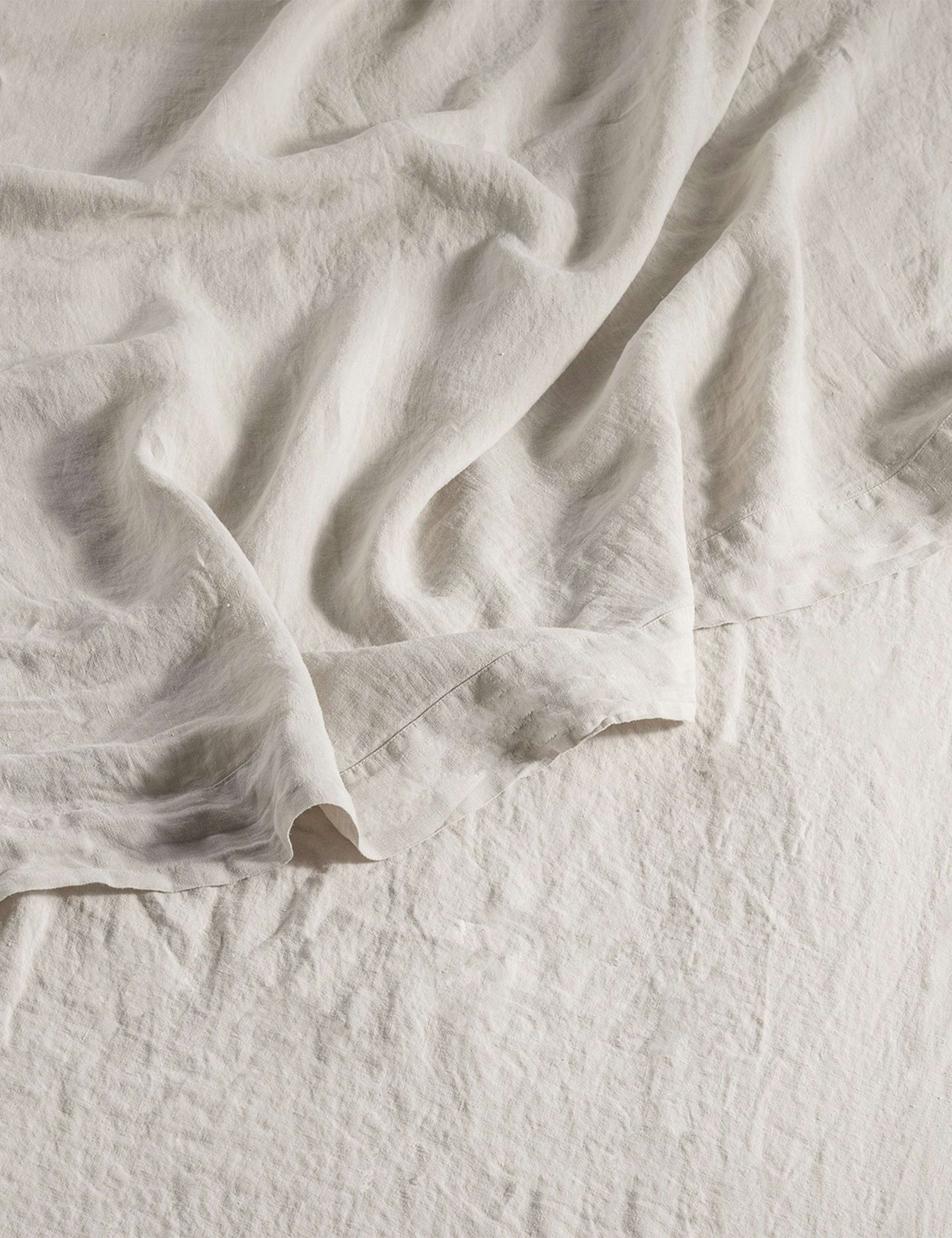 Pure Linen Washed Flat Sheet