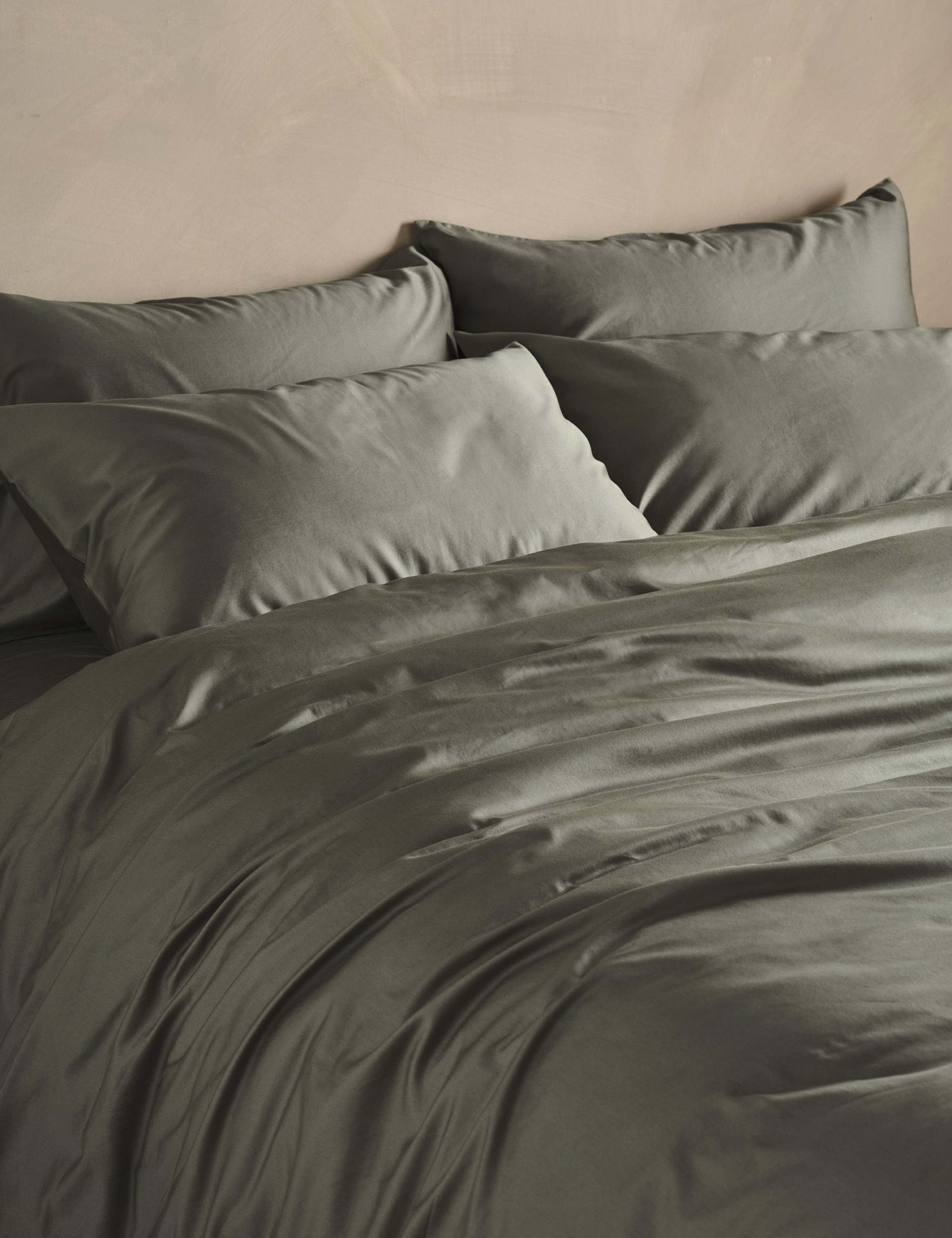 Pure Cotton Sateen Fitted Sheet